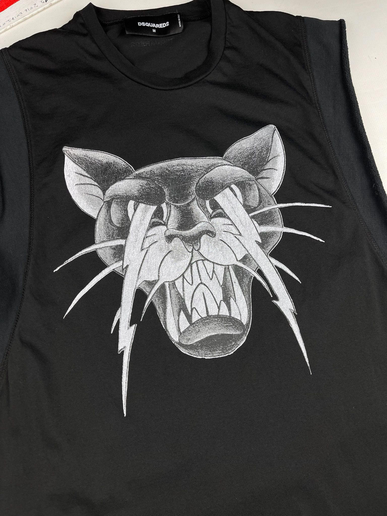 Dsquared2 Dsquared Sleeveless Shirt panther Size US M / EU 48-50 / 2 - 3 Thumbnail