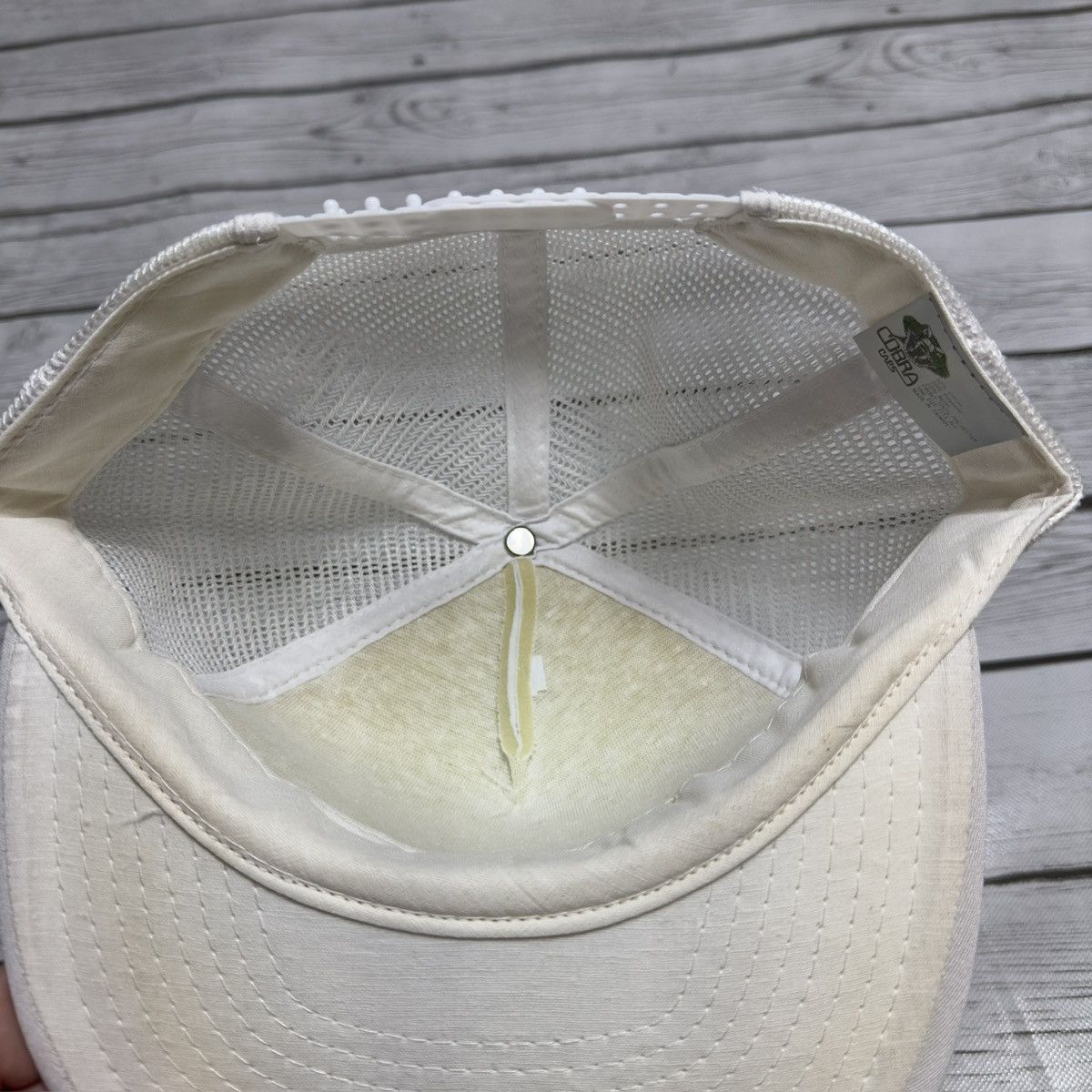 Vintage Vintage Yellow hat Size ONE SIZE - 3 Thumbnail