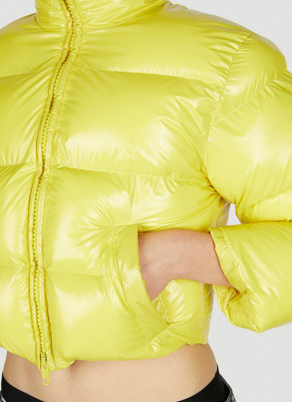 Balenciaga o1y0625 Shell Jacket in Yellow Size XS / US 0-2 / IT 36-38 - 3 Thumbnail