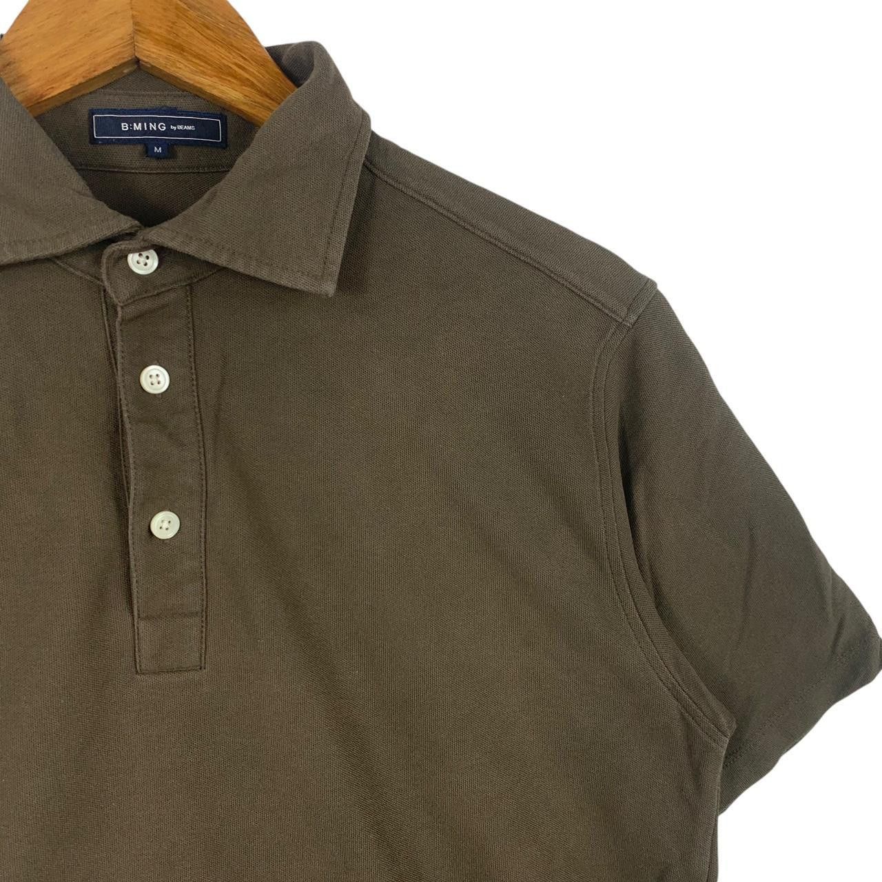 Beams Plus Vintage BEAMS PLUS B:MING Collection Plain Polo Tee Size M / US 6-8 / IT 42-44 - 5 Thumbnail