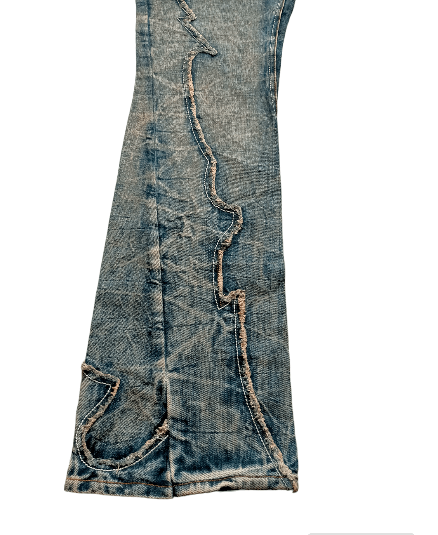 Hysteric Glamour Flare Jeans Semantic Design Acid Wash Boot cut Denim Size US 30 / EU 46 - 9 Thumbnail