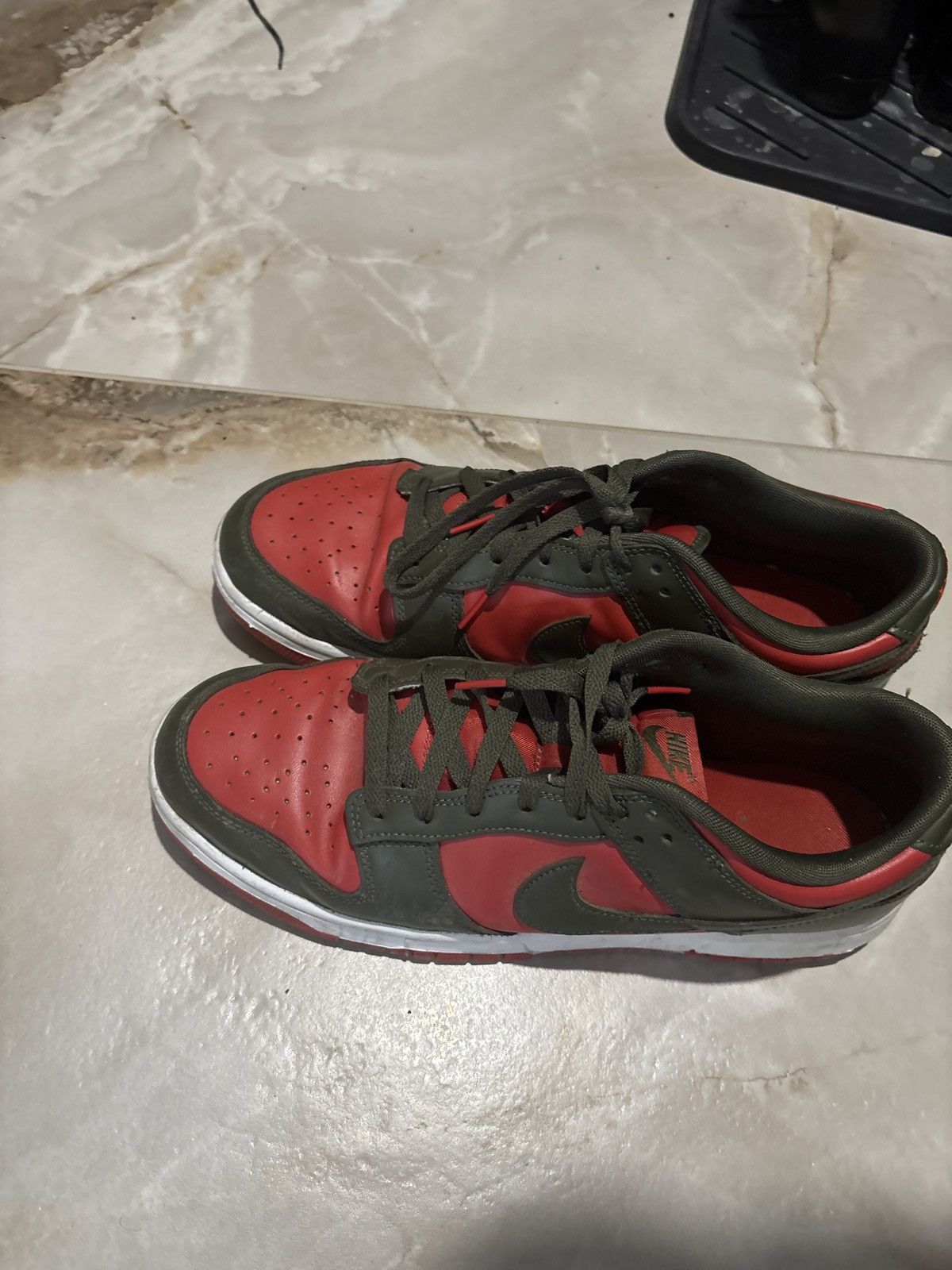 Nike Nike dunk low varsity red Size US 12 / EU 45 - 3 Thumbnail