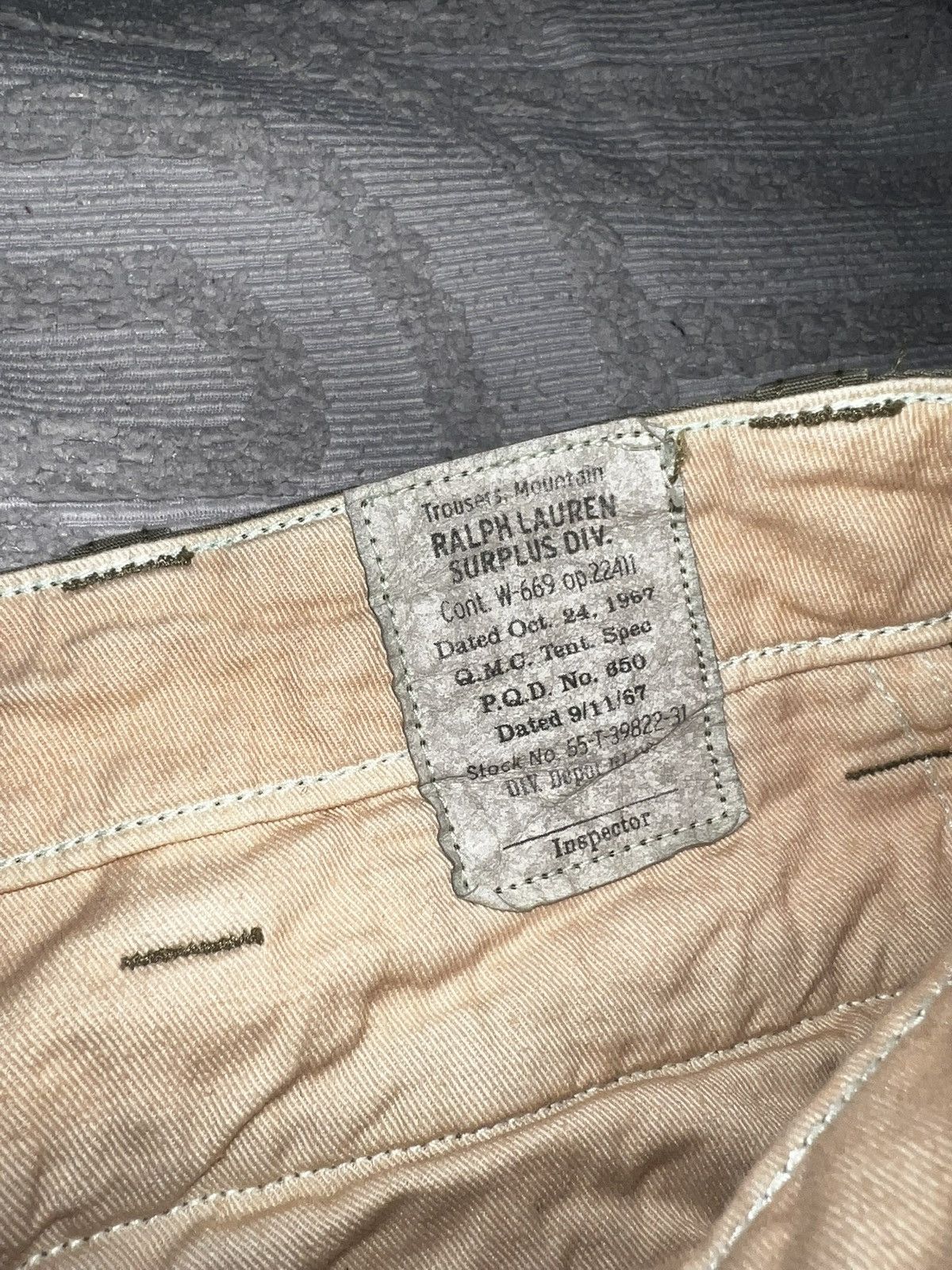 Polo Ralph Lauren Vintage Green Utility Polo Ralph Lauren Cargo Pants Size US 30 / EU 46 - 5 Thumbnail