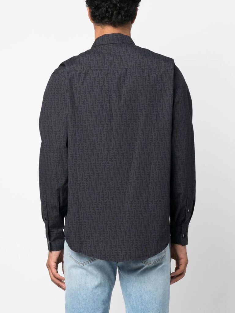 Diesel o1mle1025 S-Darasy Shirt in Black Size US XL / EU 56 / 4 - 3 Thumbnail