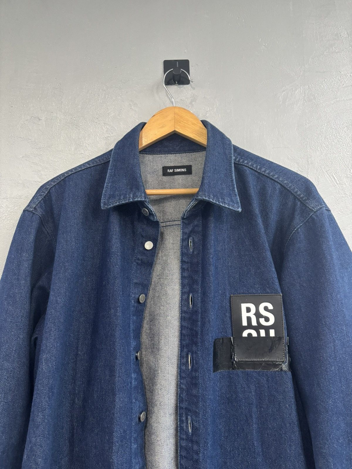 Raf Simons Raf simons carry over denim shirt Size US L / EU 52-54 / 3 - 6 Thumbnail