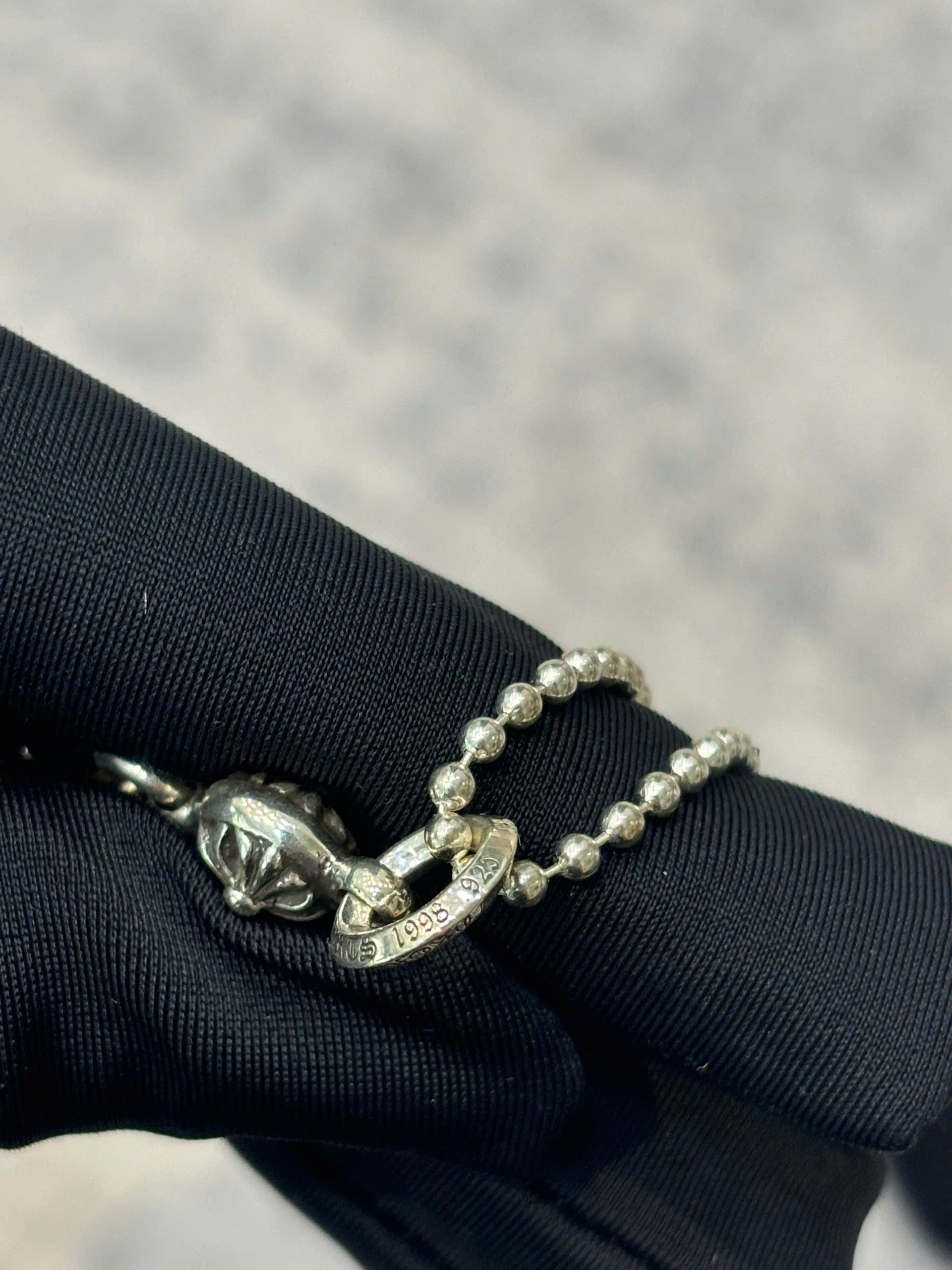 Chrome Hearts CHROME HEARTS Tiny Cross Ball Chain Necklace Size ONE SIZE - 8 Thumbnail