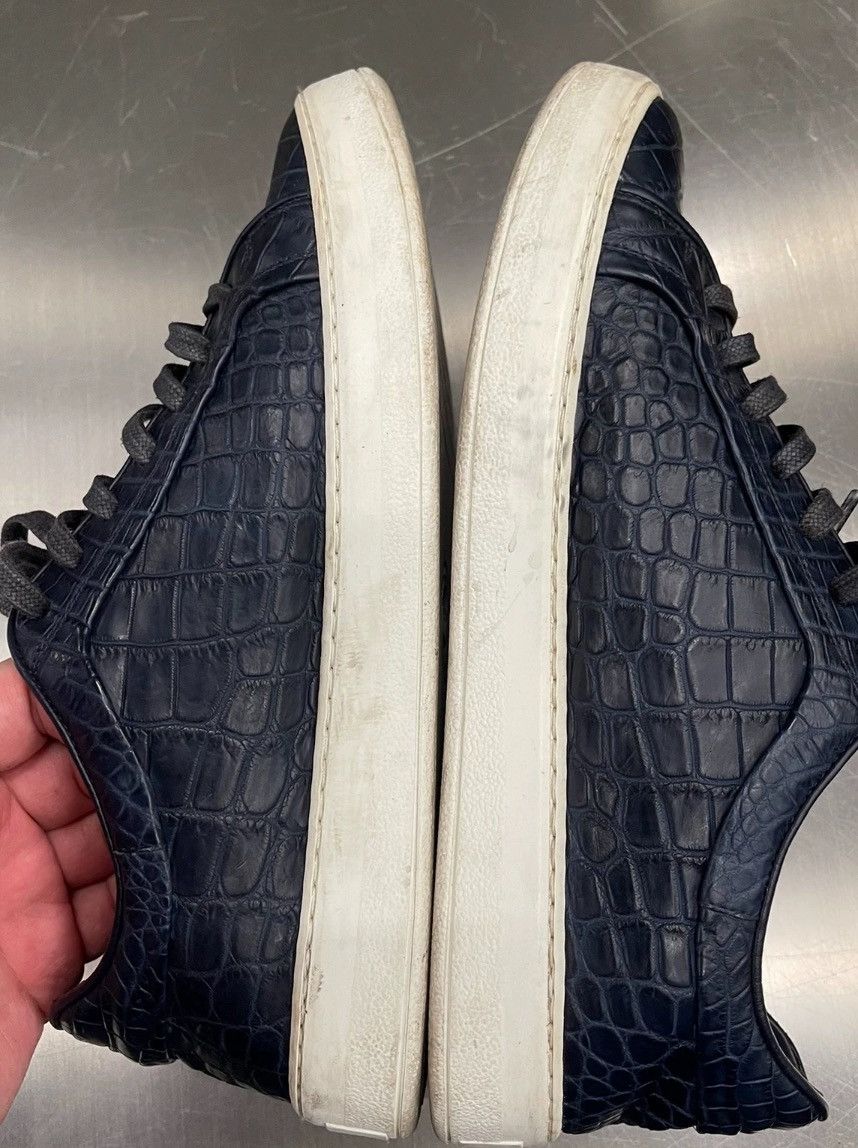 Dior Dior crocodile leather sneakers 2412-Nextarrow Size US 6 / EU 39 - 3 Thumbnail
