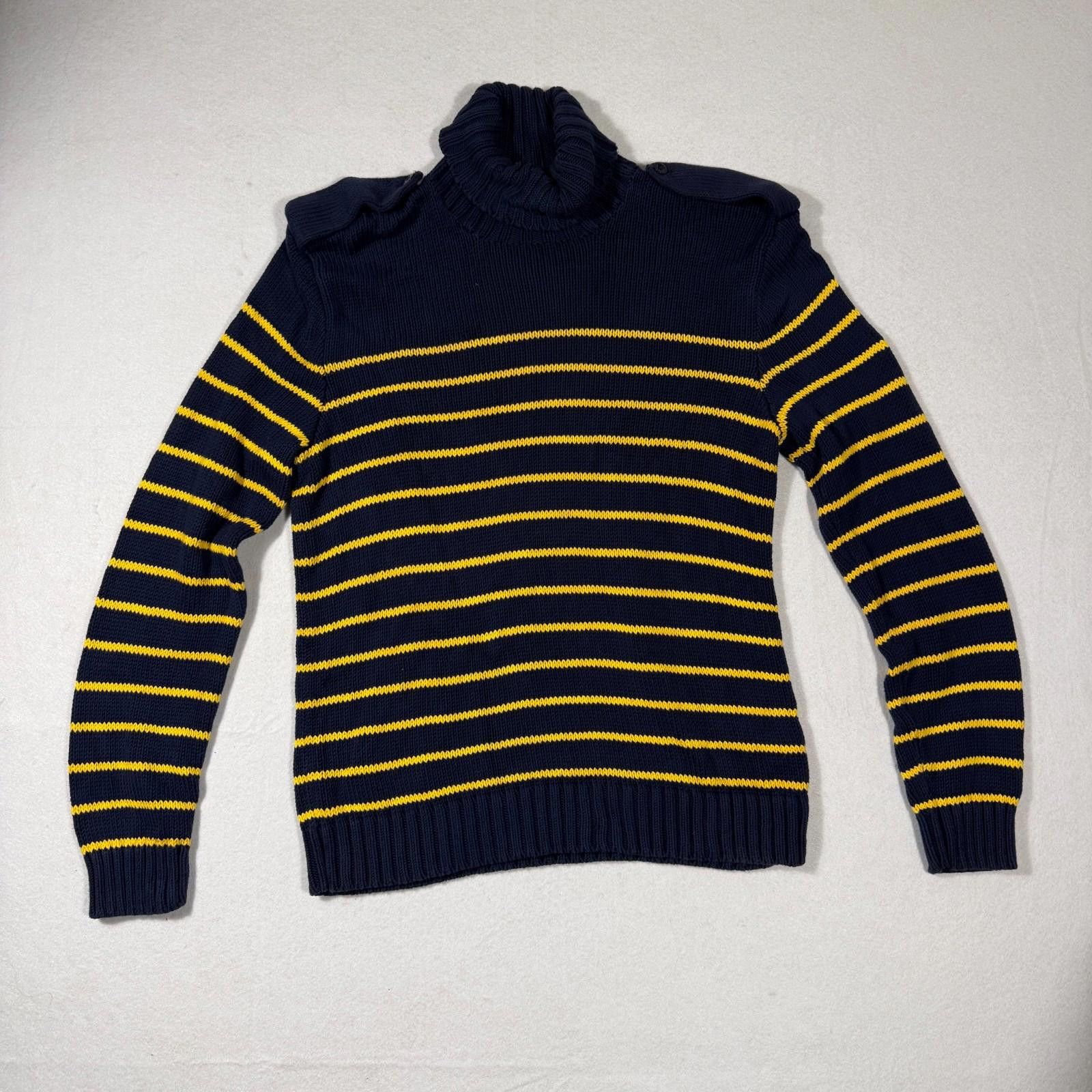 Polo Ralph Lauren Vintage 90s Polo Ralph LaurenEpaulets Sweater Size L Size US L / EU 52-54 / 3 - 2 Thumbnail