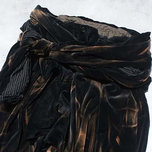 Yohji Yamamoto Yohji Yamamoto Pour Homme STRIPED VELVETEEN Pants Trouser Size US 30 / EU 46 - 4 Thumbnail