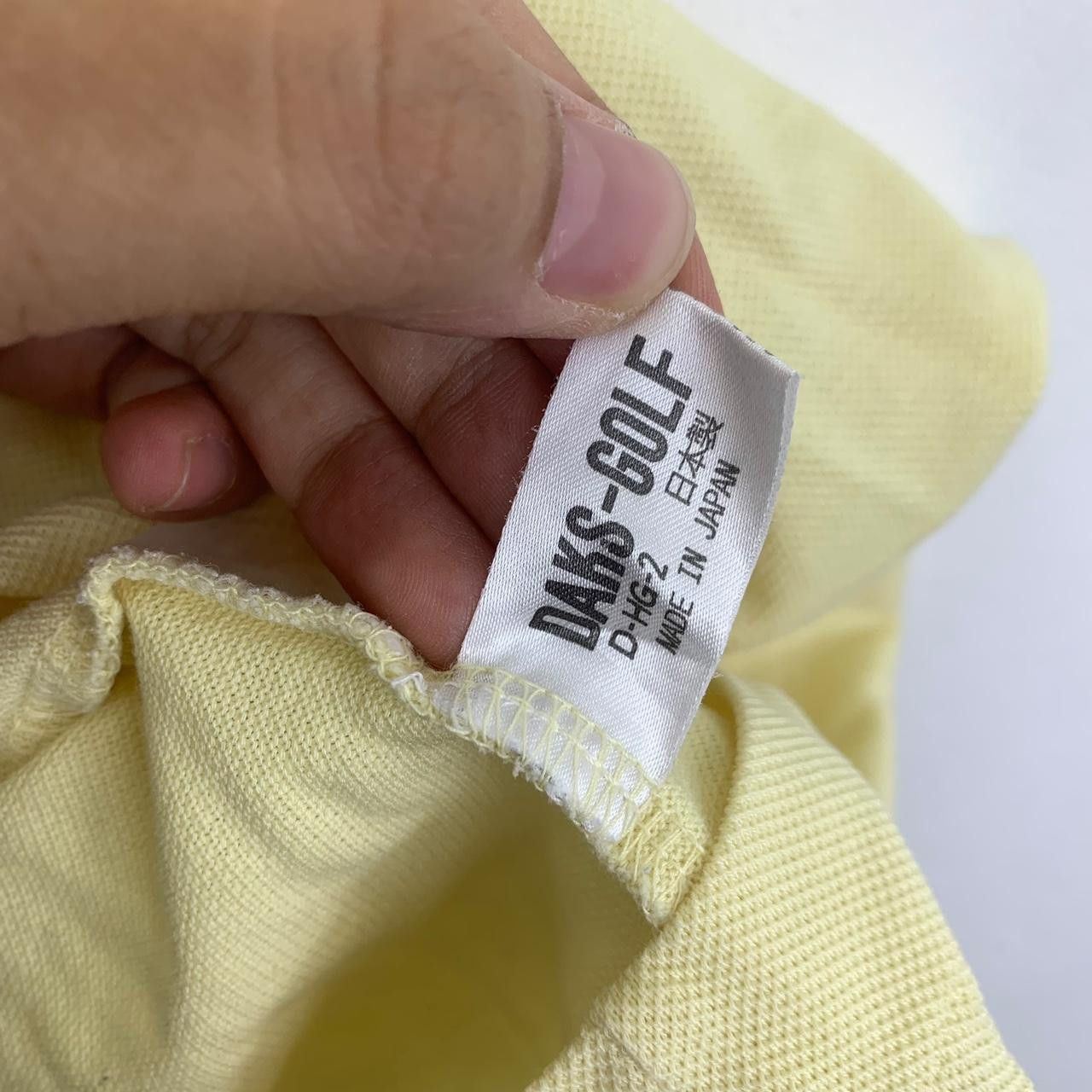 DAKS Vintage DAKS LONDON GOLF Collection Polo Tee Shirt Size US L / EU 52-54 / 3 - 6 Thumbnail