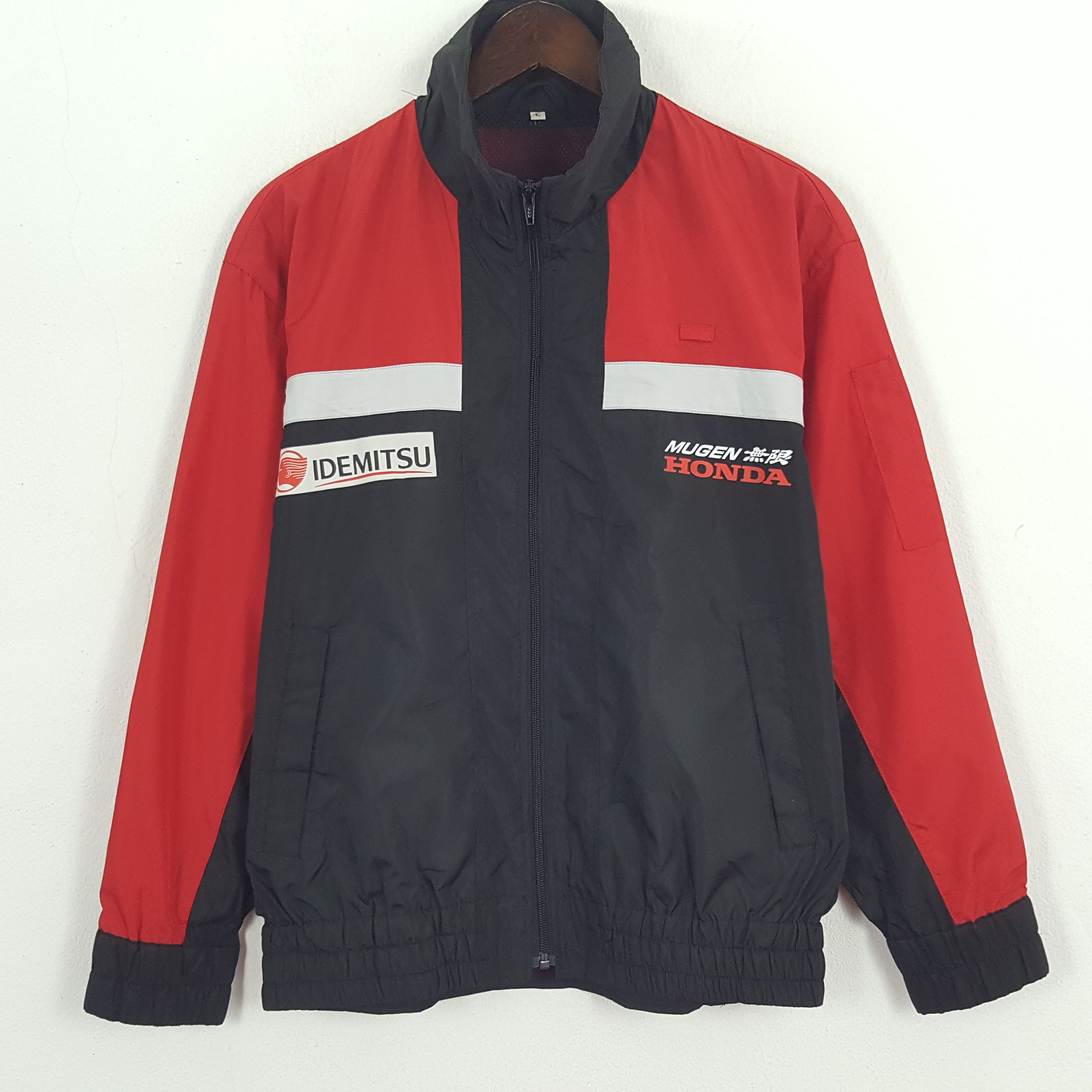 Honda × Vintage Vintage Idemitsu x Custom Worker Japan Mugen Honda Jacket Size US L / EU 52-54 / 3 - 3 Thumbnail