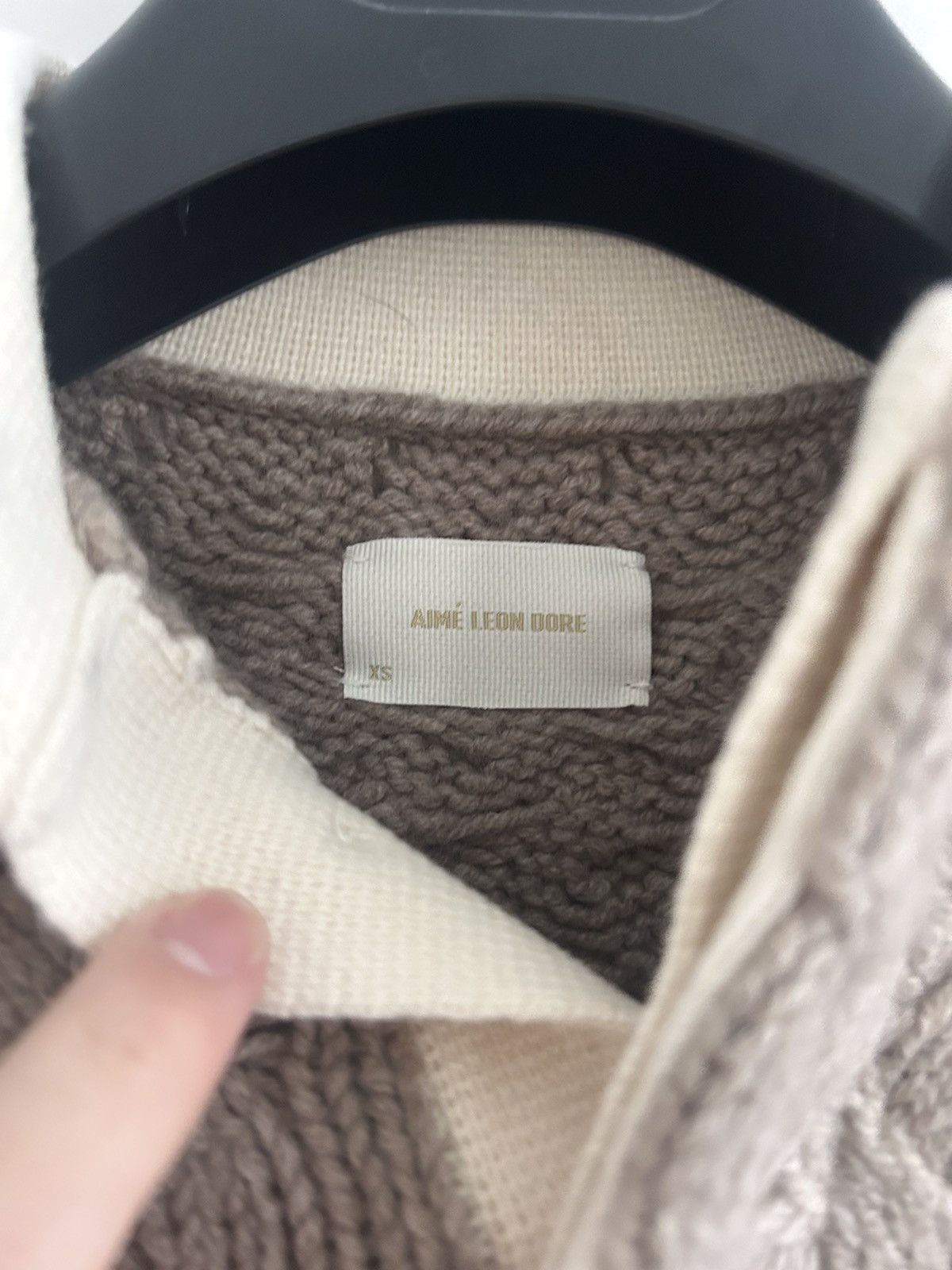 Aime Leon Dore Aime Leon Dore Basket weave knit rugby sweater Size US XS / EU 42 / 0 - 2 Thumbnail