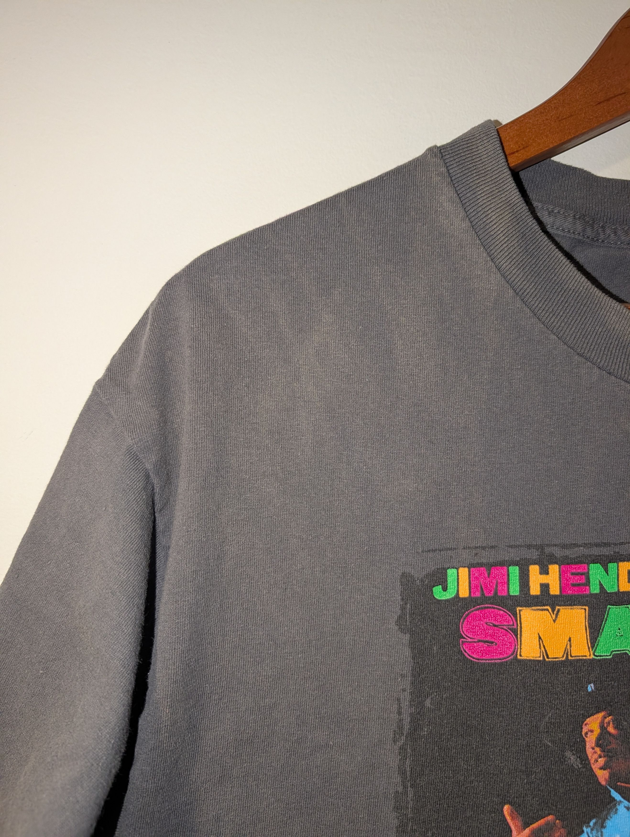 Band Tees Jimi Hendrix Smash Hits T Shirt Rock N Roll Music Band Tee Size US L / EU 52-54 / 3 - 6 Thumbnail