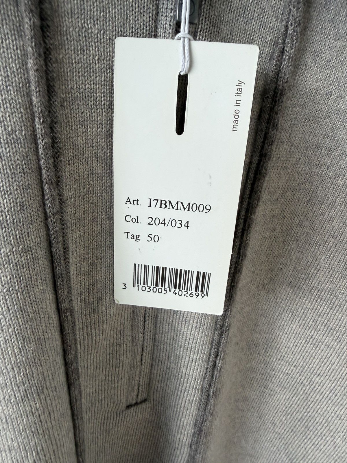 Other Bilancioni Wool Half-Zip Knit Polo IT50 Made in Italy Size US M / EU 48-50 / 2 - 8 Thumbnail