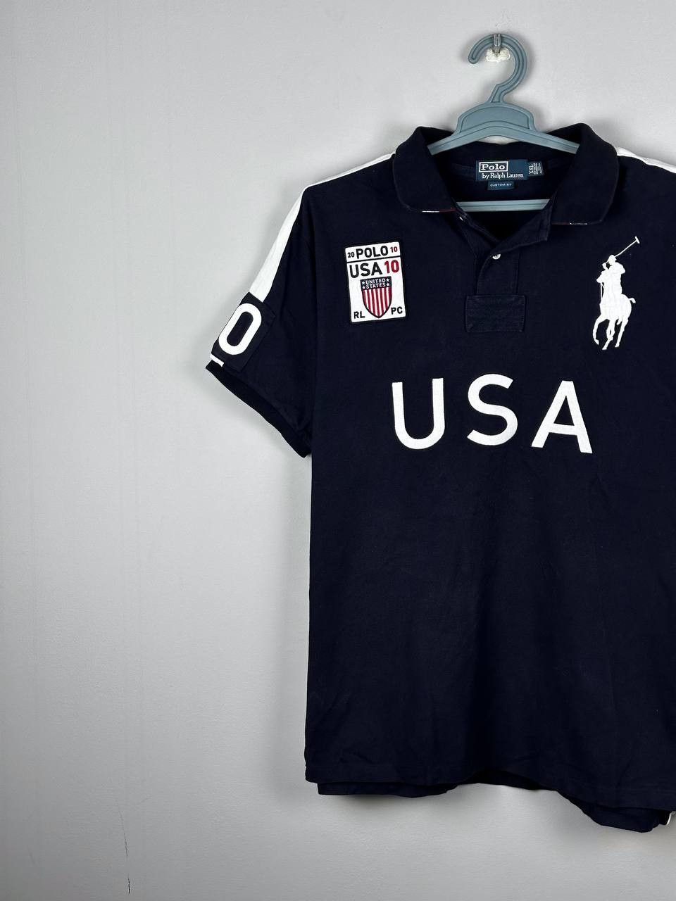 Polo Ralph Lauren Vintage Polo Ralph Lauren USA Polo Chief Keef Style Rare Size US XXL / EU 58 / 5 - 2 Thumbnail