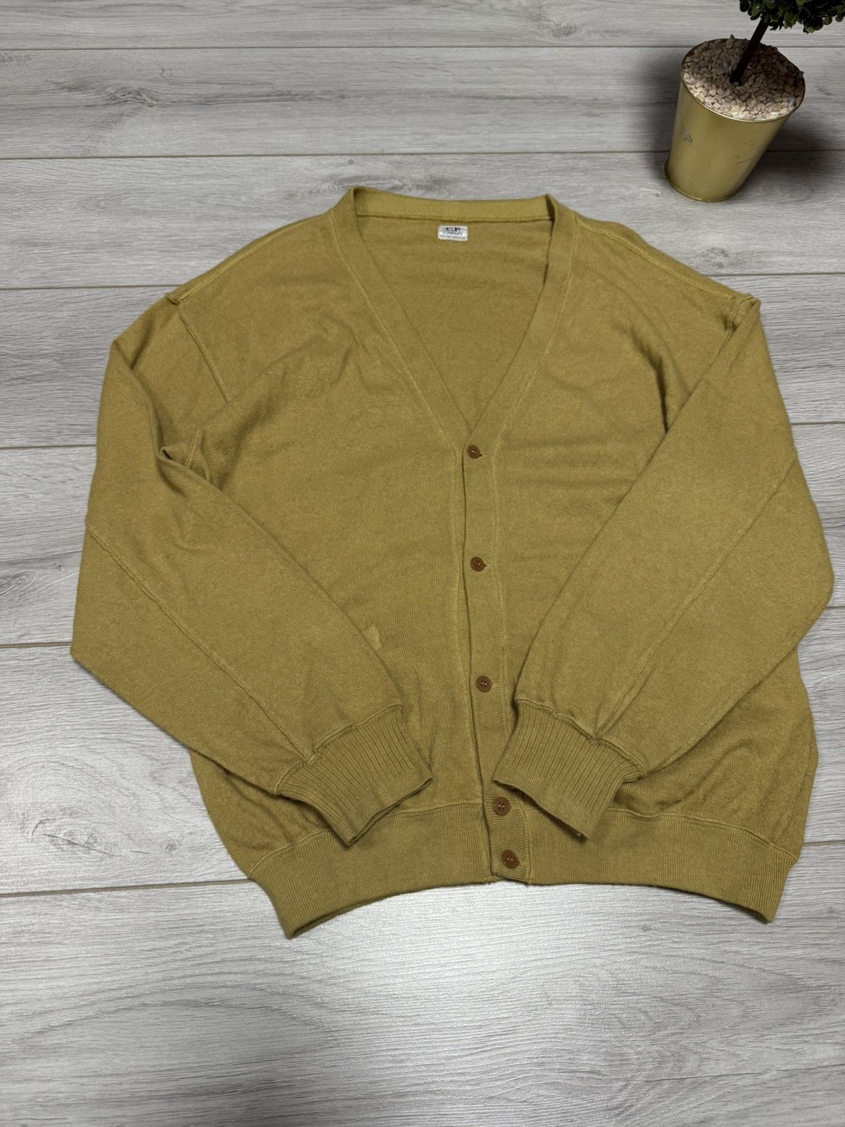 C.P. Company CP company Angora 90s Massimo Osti buttons cardigan sweater Size US L / EU 52-54 / 3 - 6 Thumbnail