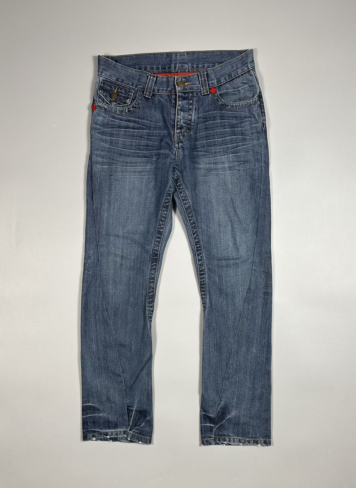 Dsquared2 F/W2005 Dsquared2 'Twins Range' Cotton Cashmere Jeans Denim Size US 34 / EU 50 - 2 Thumbnail