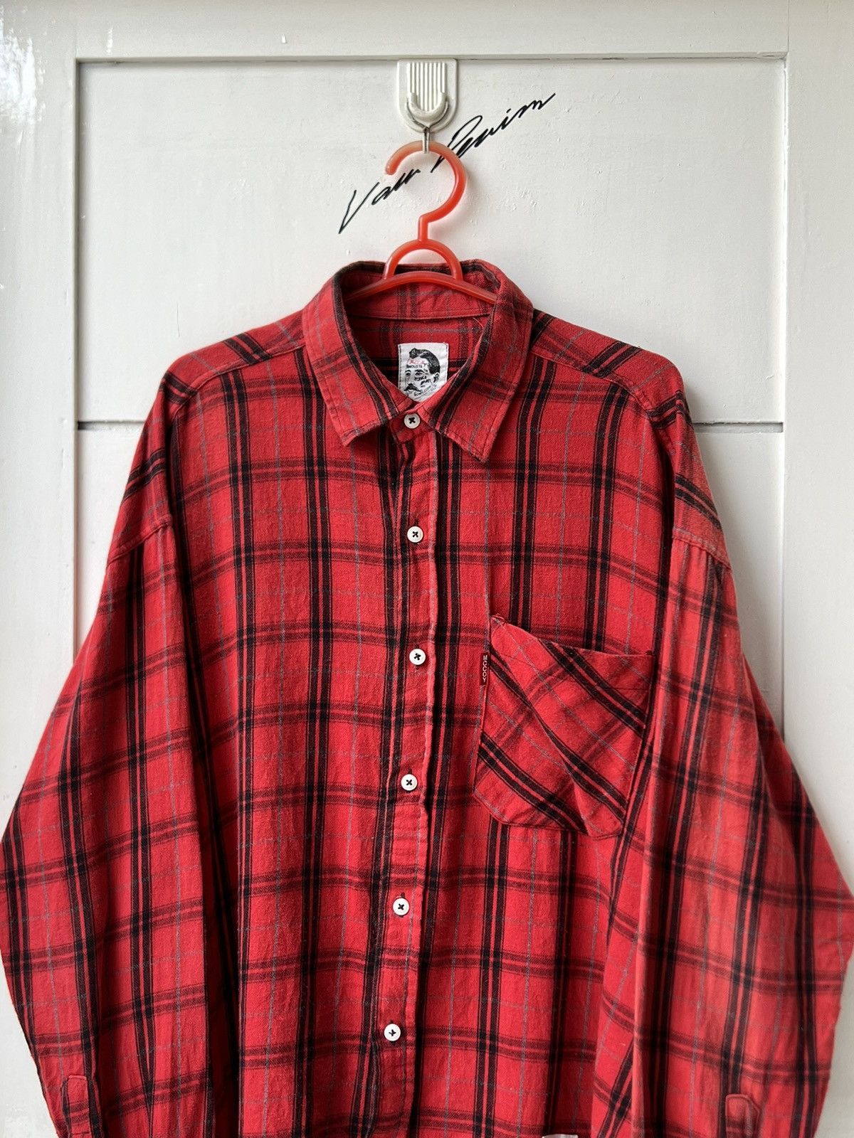 The Real McCoy's McCOY By GILL Technical Apparel Plaid Shirt Size US L / EU 52-54 / 3 - 2 Thumbnail