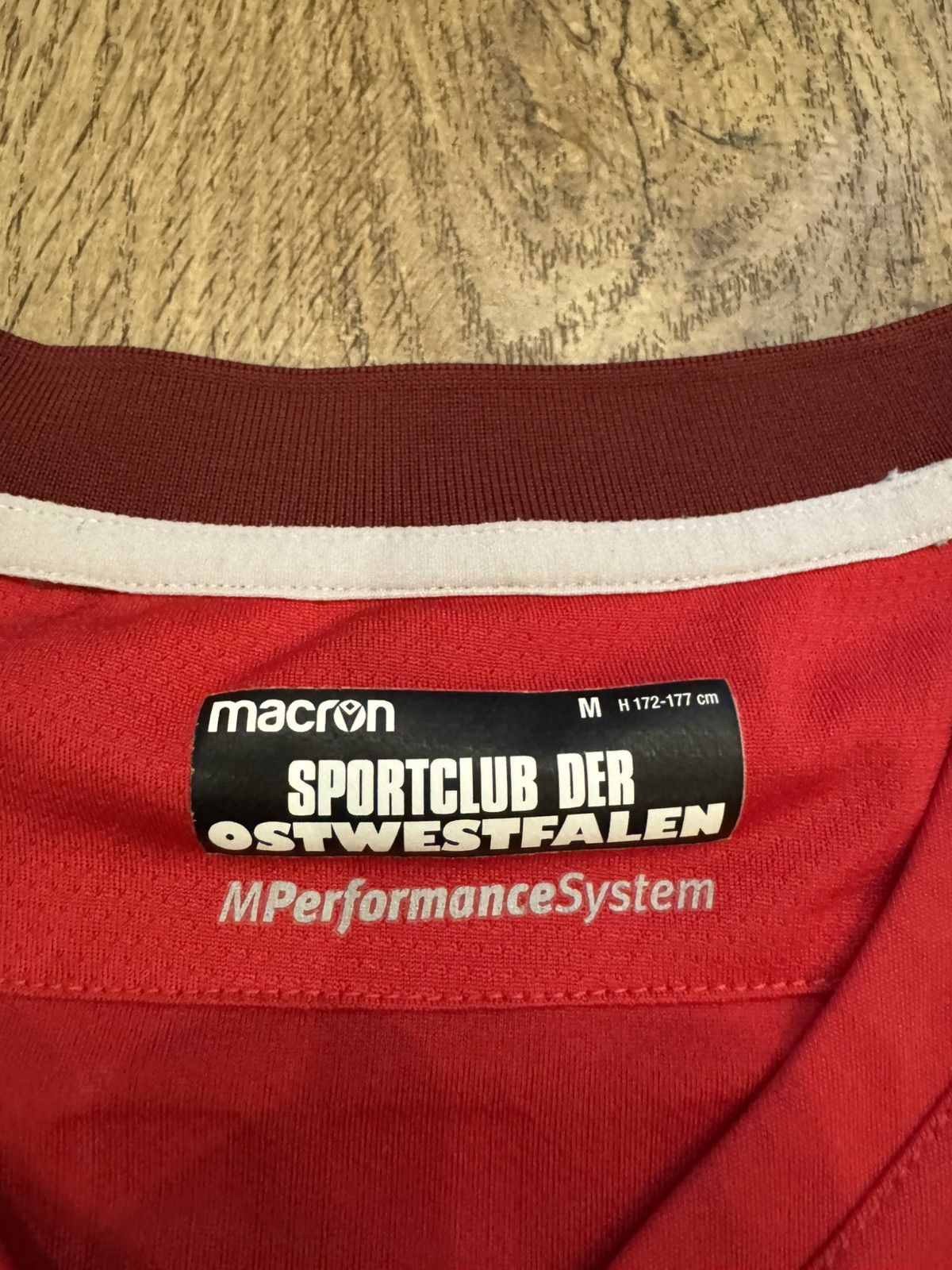 Macron ARMINIA BIELEFED MACRON FOOTBALL JERSEY MEN SOCCER SIZE M Size US M / EU 48-50 / 2 - 8 Thumbnail