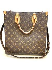 Louis Vuitton Monogram Sac Plat PM Tote Bag