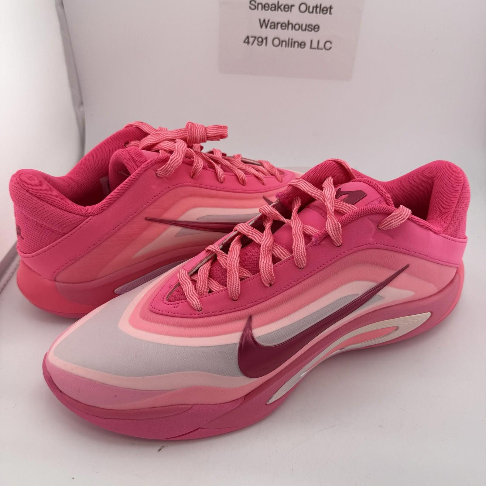 Nike Nike Aja Wilson A'One Pink Aura US 14 New FZ8605-601 Size US 14 / EU 47 - 1 Thumbnail