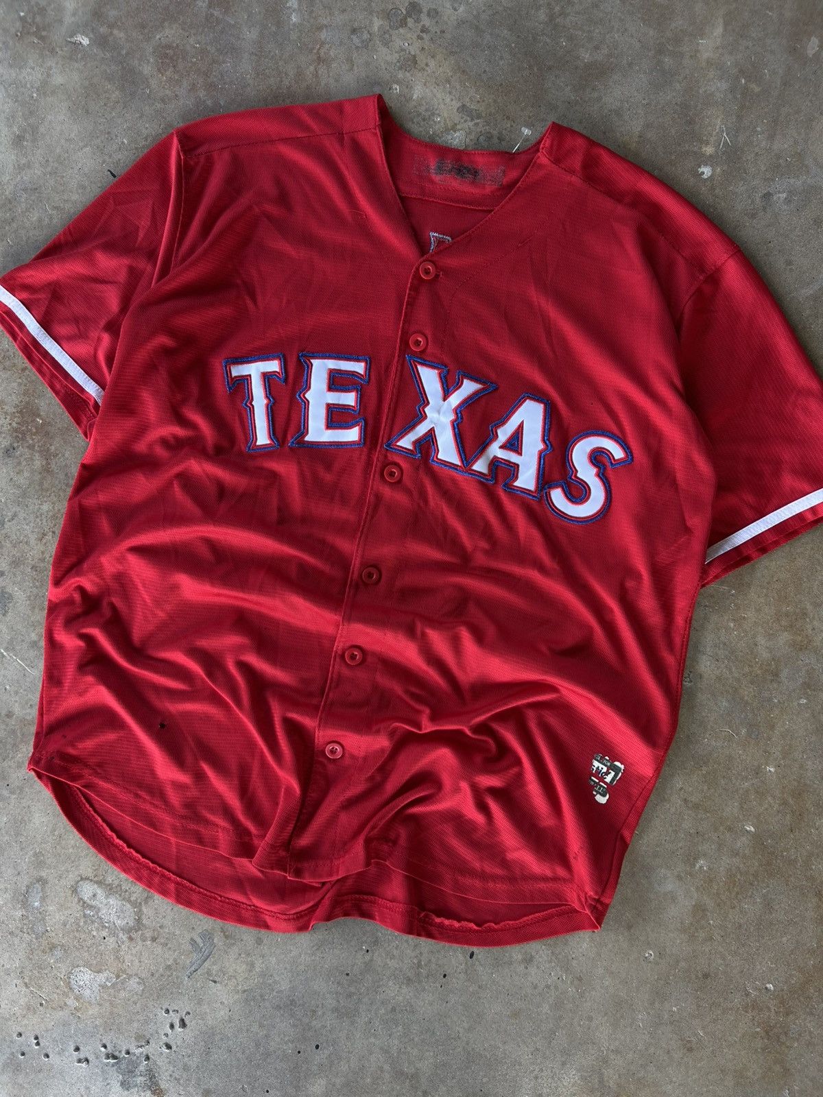 Vintage Vintage MLB Texas Rangers Hamels Stitched Baseball Jersey Size US M / EU 48-50 / 2 - 1 Thumbnail