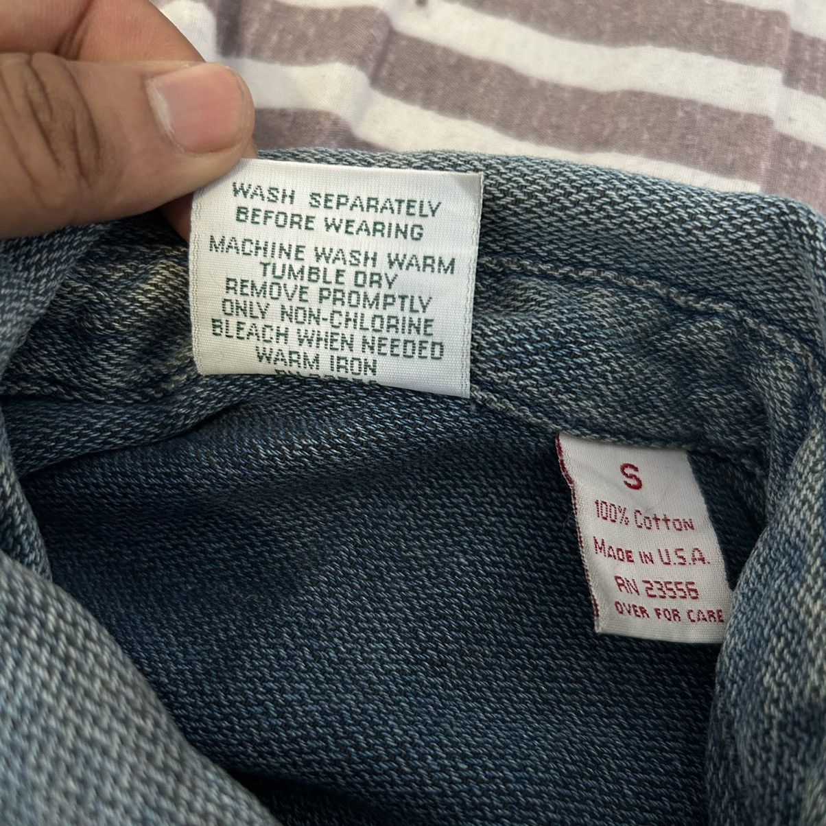 Vintage Vintage Prentiss Outdoor Chambray Classic Shirts Size US L / EU 52-54 / 3 - 11 Thumbnail