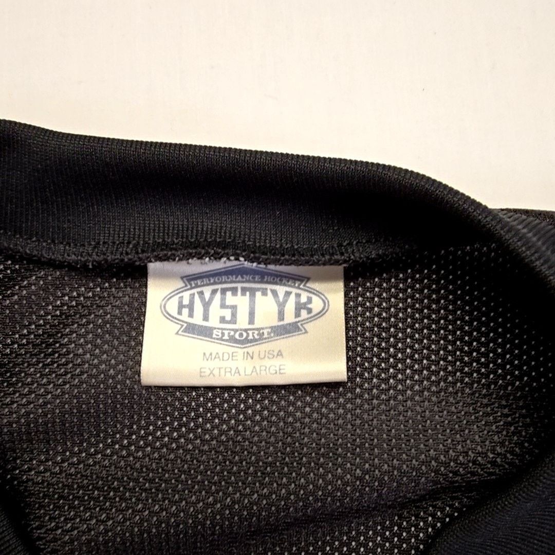 Vintage Vintage Hystyk Sport Hockey Jersey Yellow Black XL Jersey Size US XL / EU 56 / 4 - 7 Thumbnail