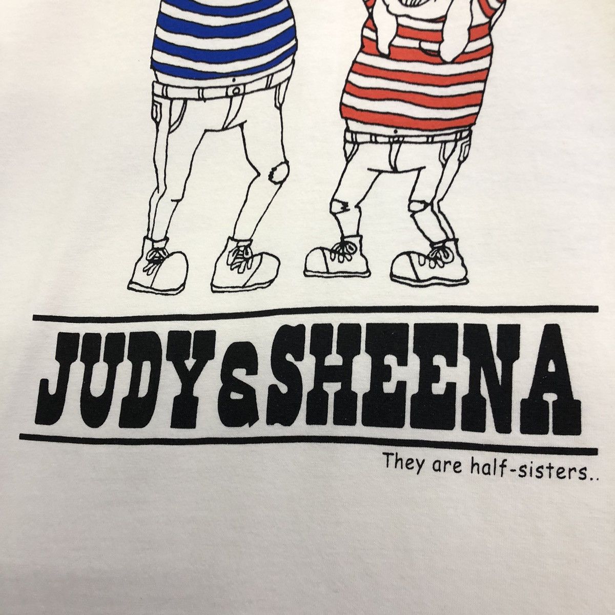 Band Tees × Seditionaries × Vintage Vintage Judy & Sheena Ramones Band Tshirt Size US S / EU 44-46 / 1 - 5 Thumbnail