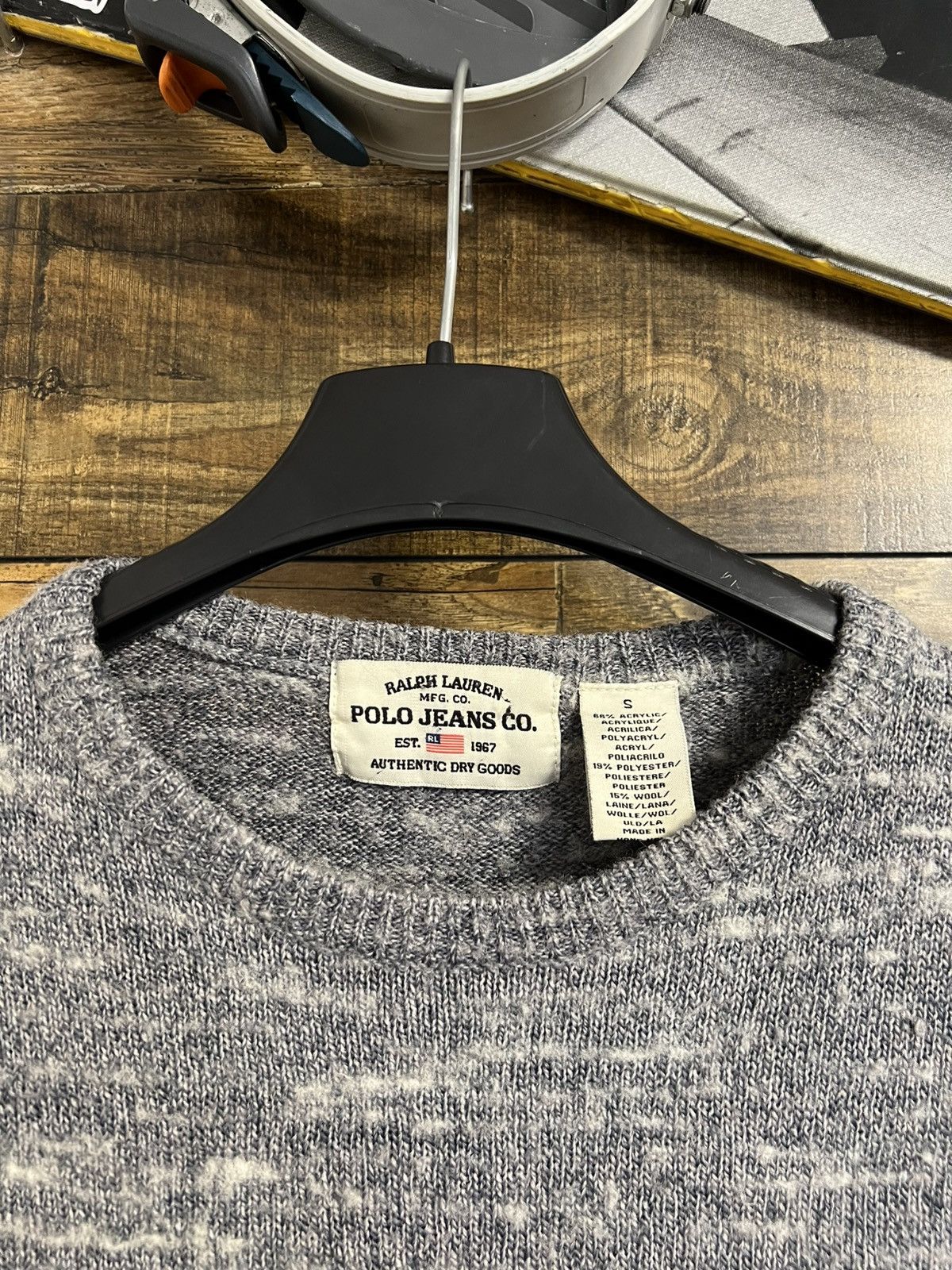 Polo Ralph Lauren POLO RALPH LAUREN Jeans Company Knit Sweater Sweatshirt Size US S / EU 44-46 / 1 - 7 Thumbnail