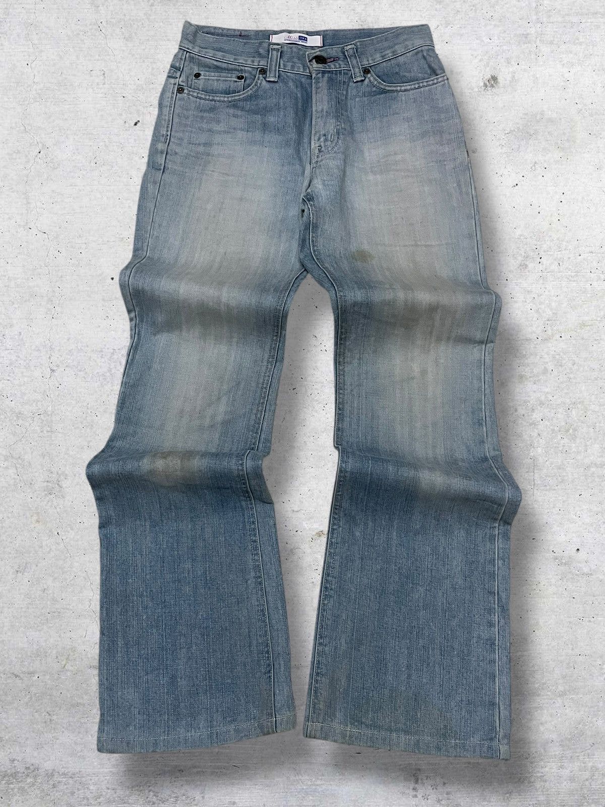 Edwin VINTAGE EDWIN 90S OG JAPAN DESIGNER FLARED MUDWASH DENIM Size US 28 / EU 44 - 1 Thumbnail