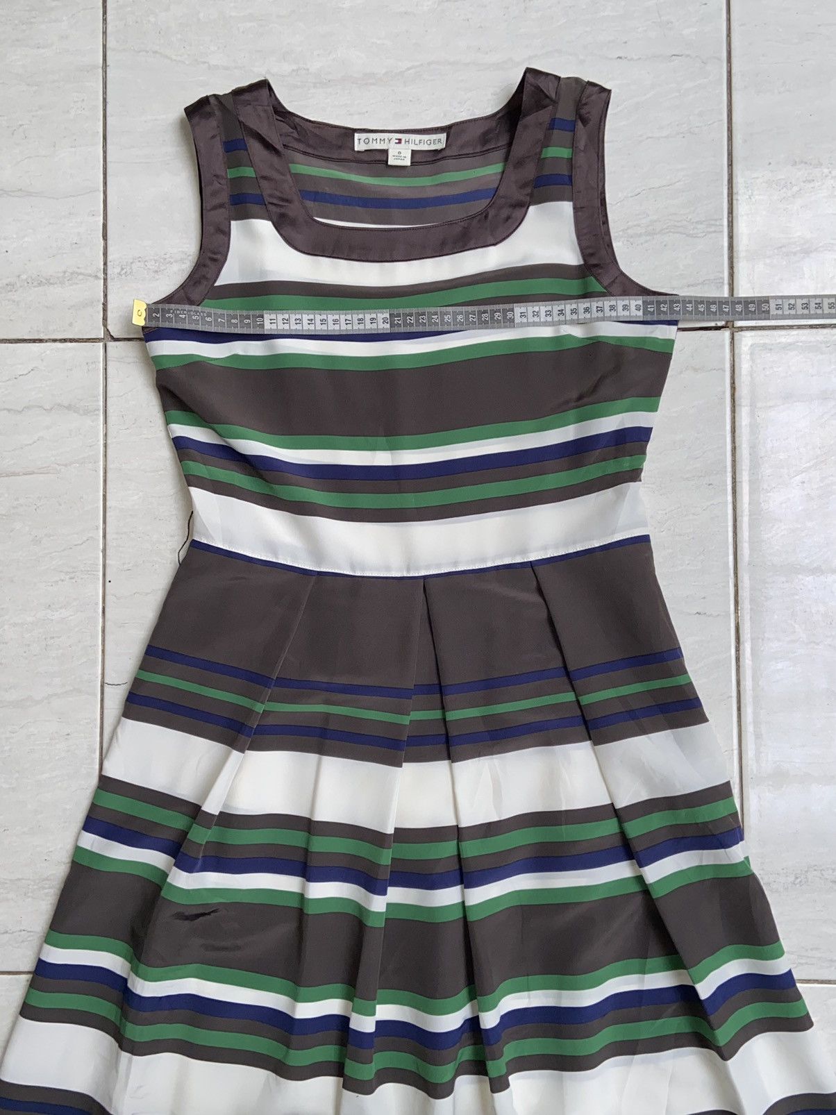 Tommy Hilfiger TOMMY HILFIGER Striped Dress Size XS / US 0-2 / IT 36-38 - 3 Thumbnail