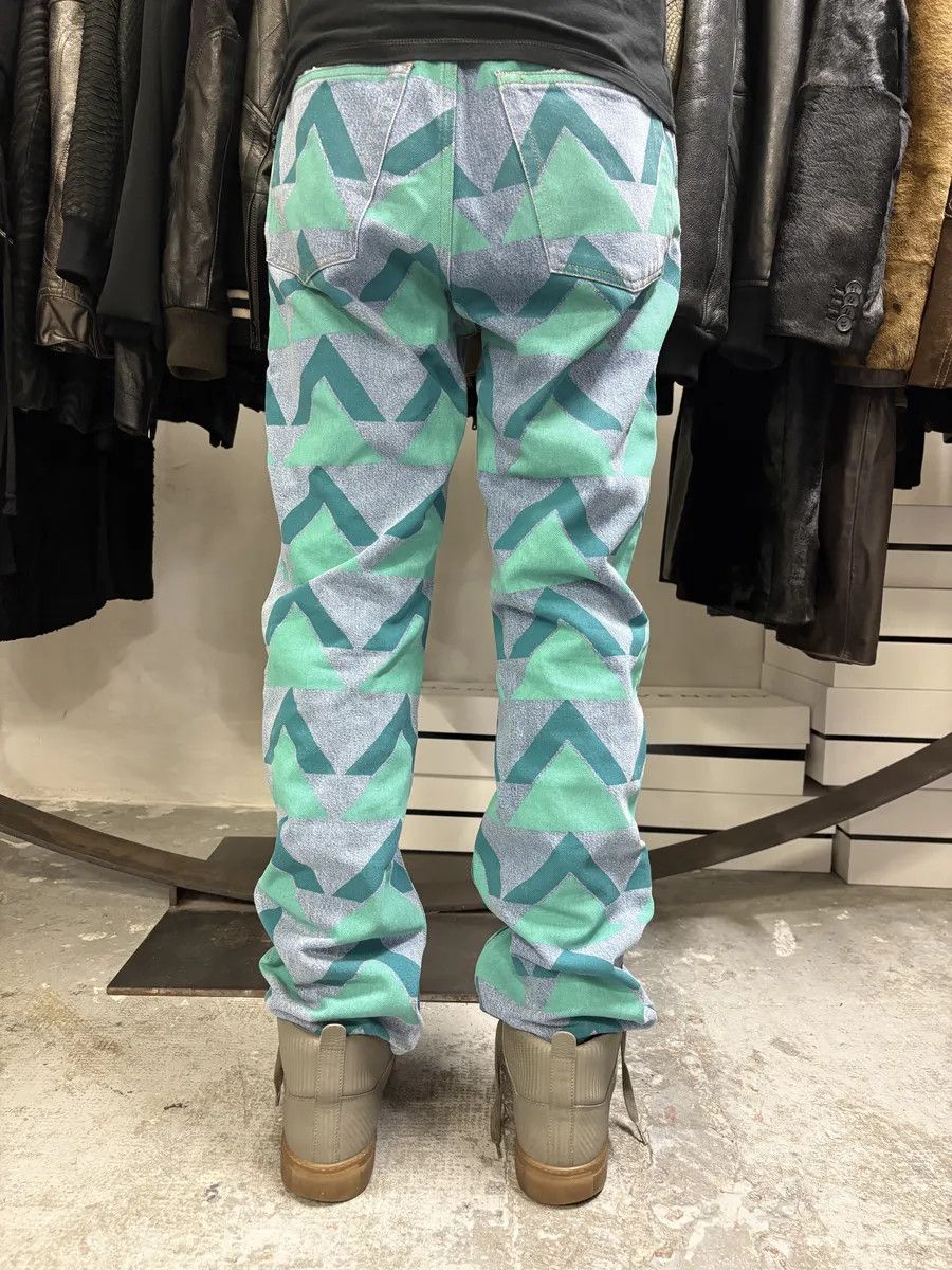 Acne Studios Acne Studios Bla Konst Land Print Denim Jeans Size US 31 - 2 Thumbnail