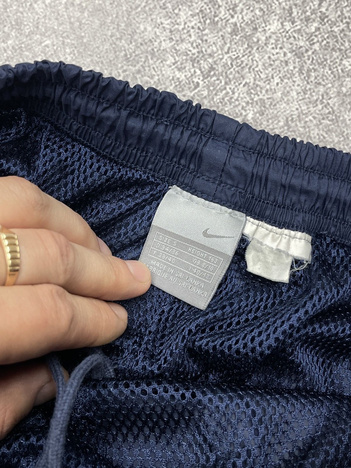 Nike Vintage Nike Nylon Sweatpants Navy Drill Y2K TECH ACG Size S Size US 30 / EU 46 - 10 Thumbnail