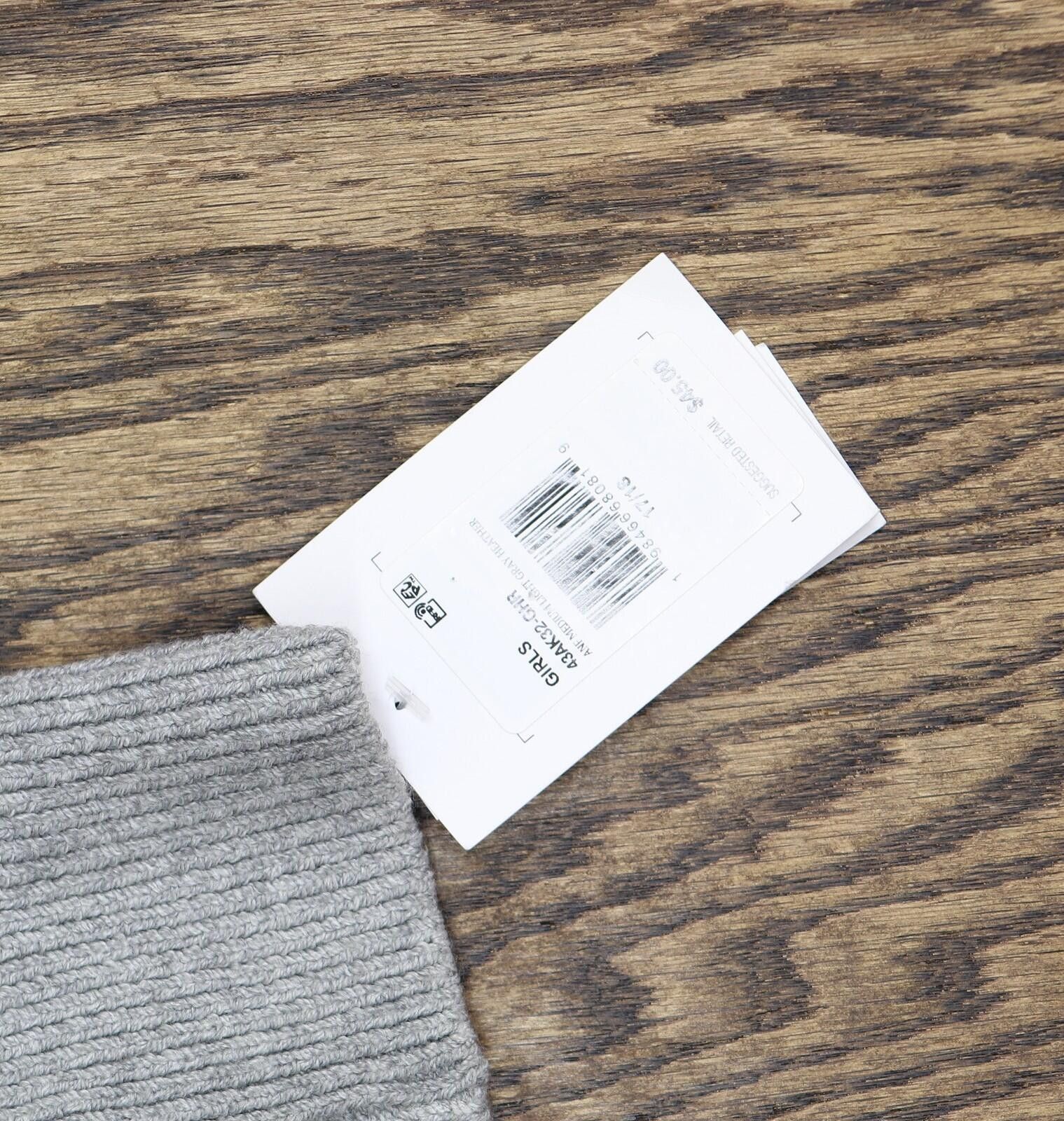 Other Abercrombie Girls Pearl Pullover Sweater 43ak32m Gray 17/18 Size US XXS / EU 40 - 3 Thumbnail