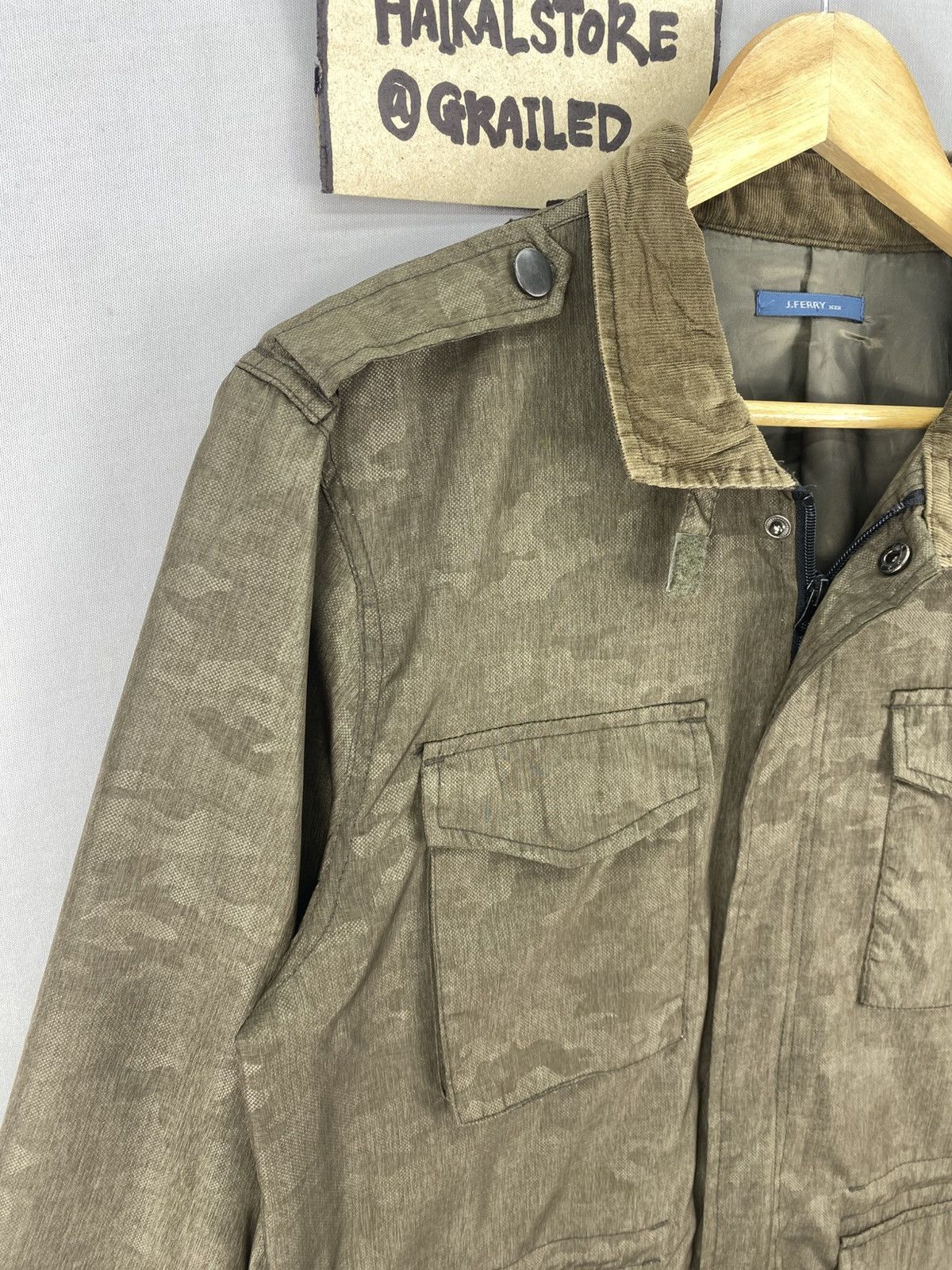Japanese Brand J.Ferry Camo Design Inspired By Military Jacket Size US M / EU 48-50 / 2 - 2 Thumbnail