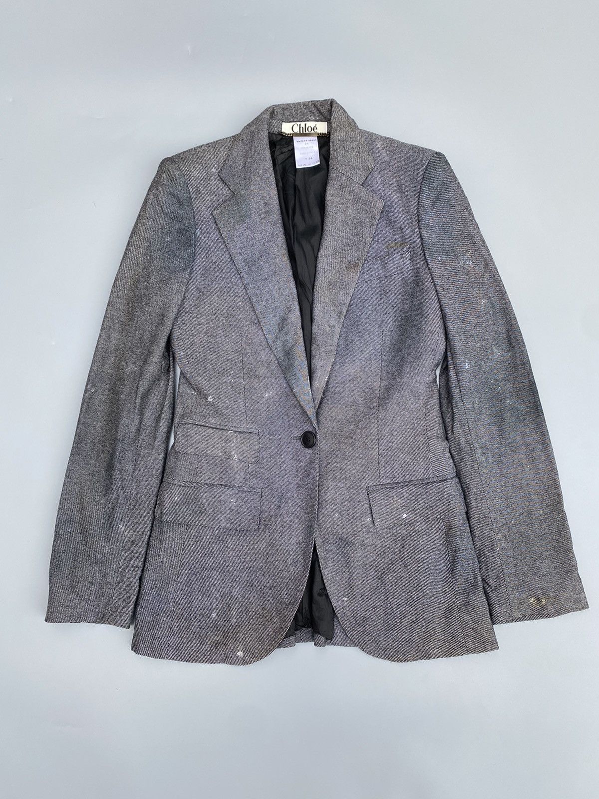 Chloe A/W 2004- Chloe- Phoebe Philo- Blazer and Skirt Set Size S / US 4 / IT 40 - 5 Thumbnail