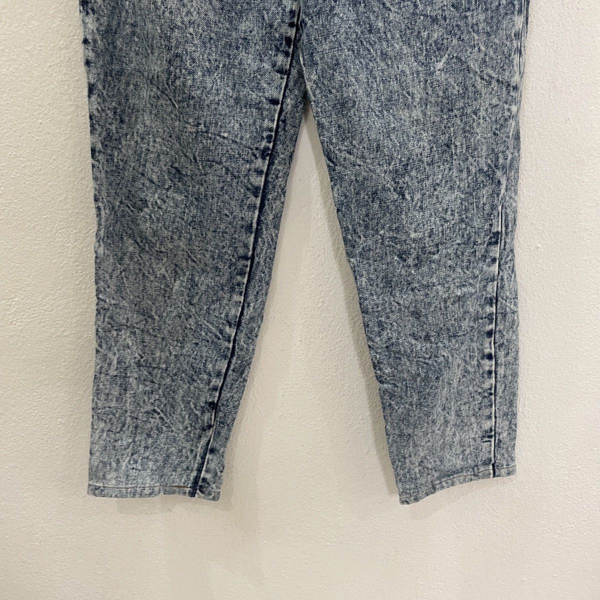 20471120 Vintage Fittz Acid Wash Denim Jeans Size US 27 - 4 Thumbnail