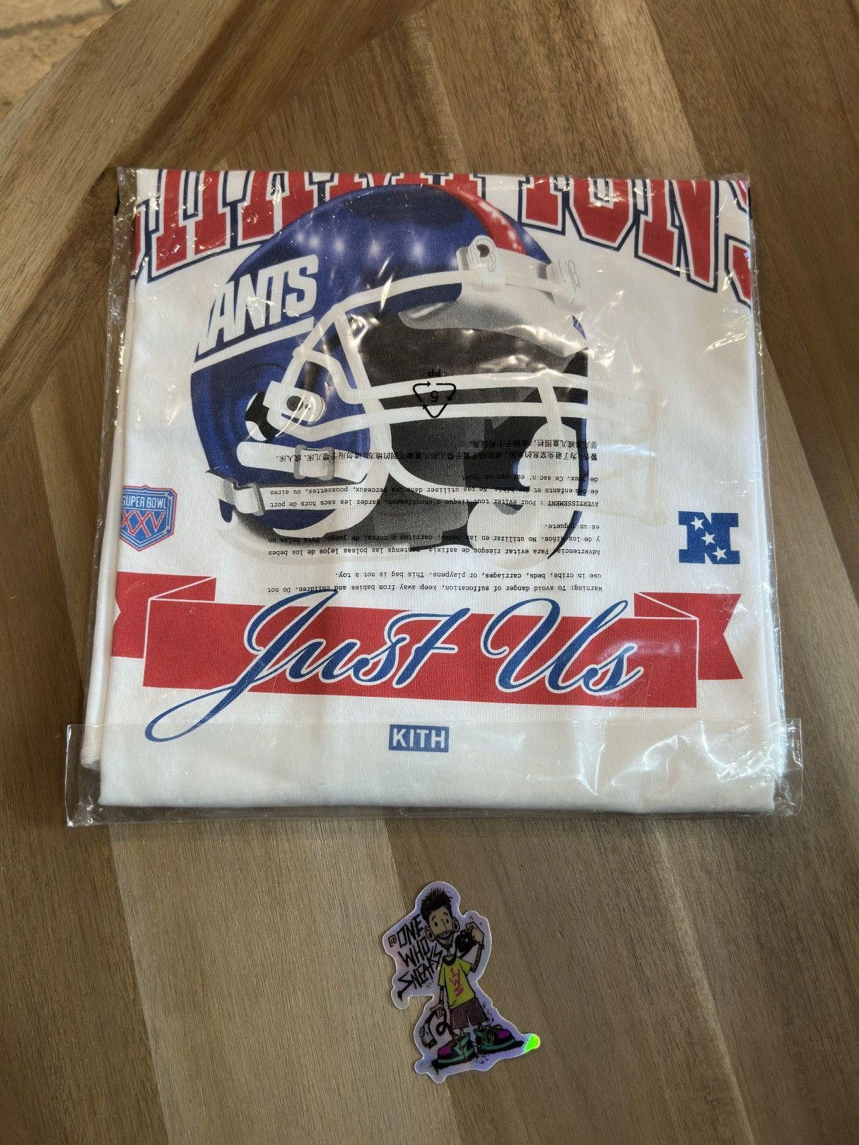 Kith Kith x NFL Giants Superbowl Vintage Tee Size US XXL / EU 58 / 5 - 7 Thumbnail