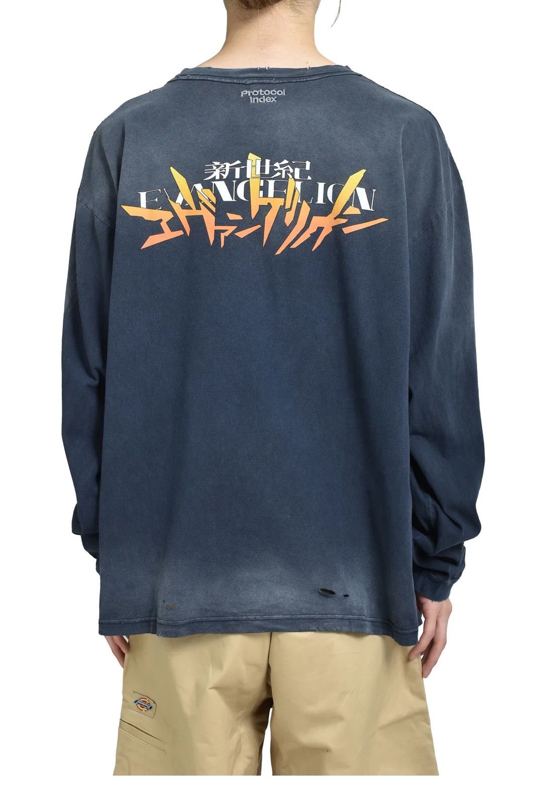 PROJECT G/R Protocol Index × EVANGELION EVANGELION LONGSLEEVE PROJECT GR Size US M / EU 48-50 / 2 - 4 Thumbnail