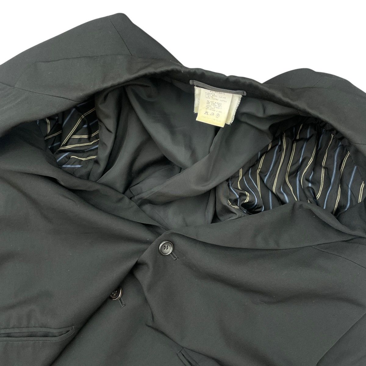Comme des Garcons Homme Plus AD1996 Vintage Comme des Garcons Homme Plus Wool Blazer Size 48L - 6 Thumbnail