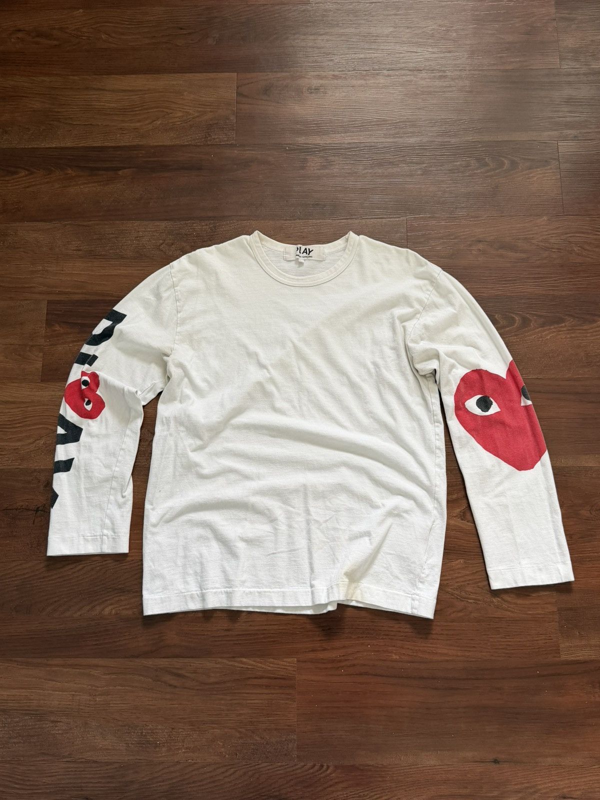 COME DES GARCONS PLAY LONGSLEEVE
