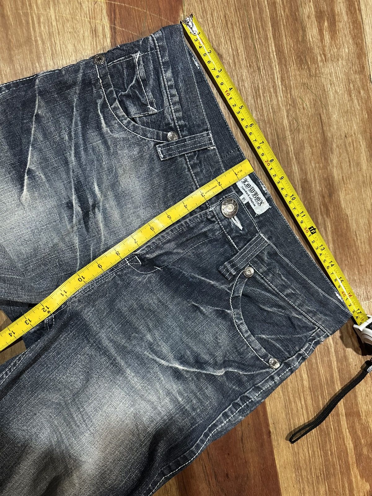 LOWBOX Lowbox Japan jeans Size US 33 - 6 Thumbnail