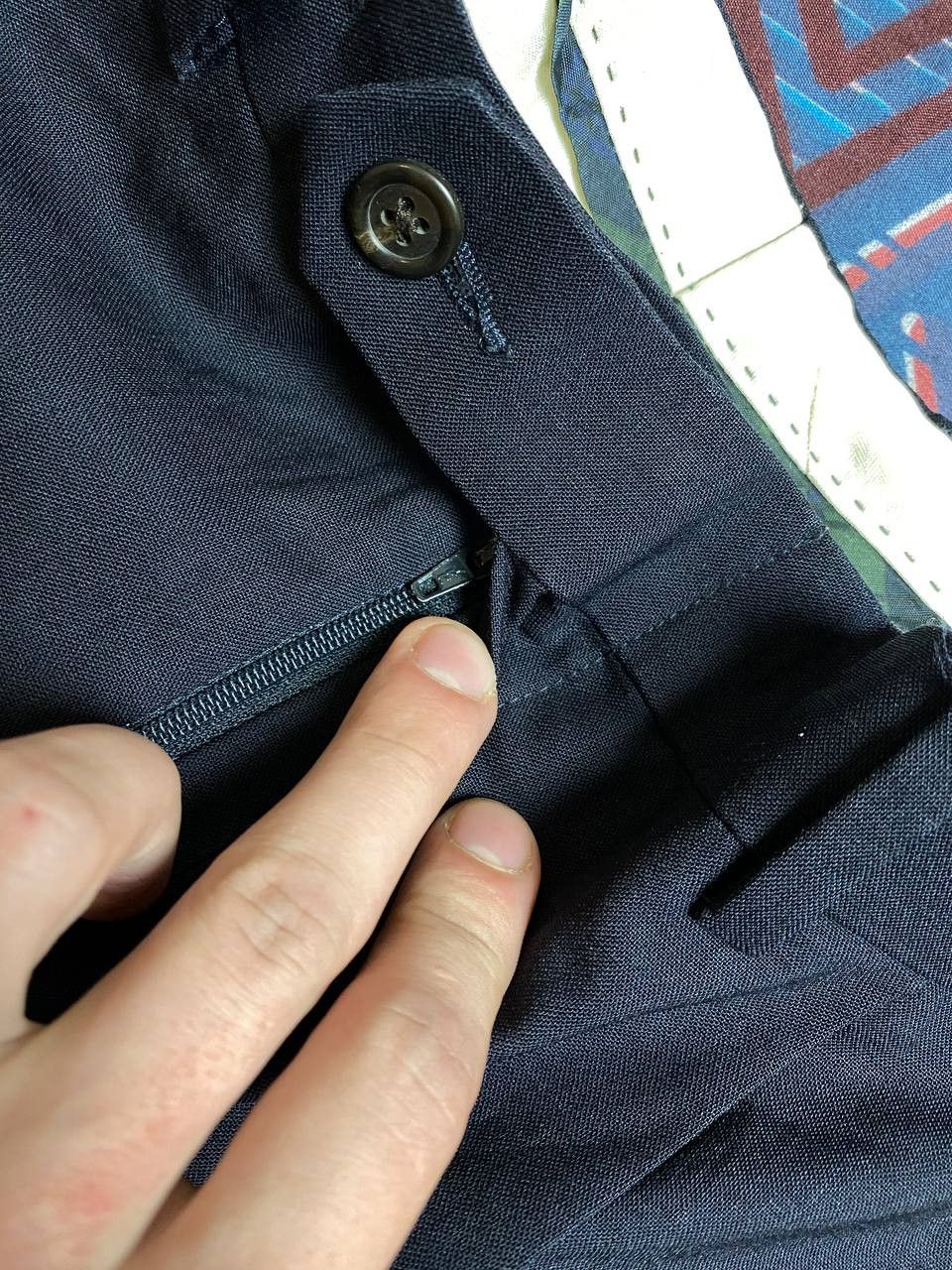Polo Ralph Lauren Vintage Polo Ralph Lauren Pants Dark Navy Size US 38 / EU 54 - 13 Thumbnail