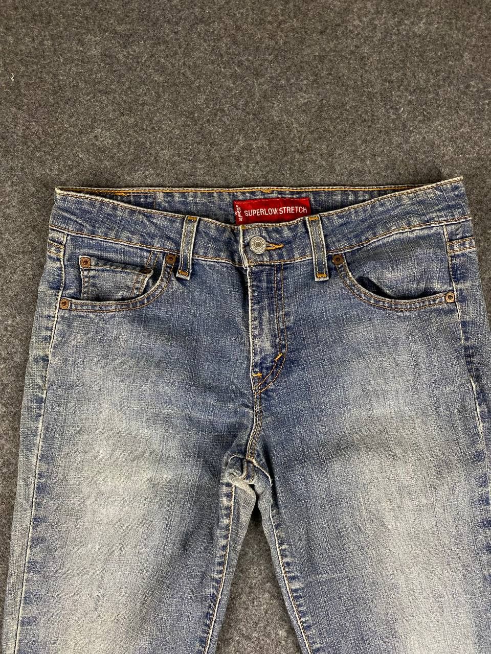 Levi's vintage levis 518 superlow stretch bootcut flare denim Size 32" / US 10 / IT 46 - 8 Thumbnail