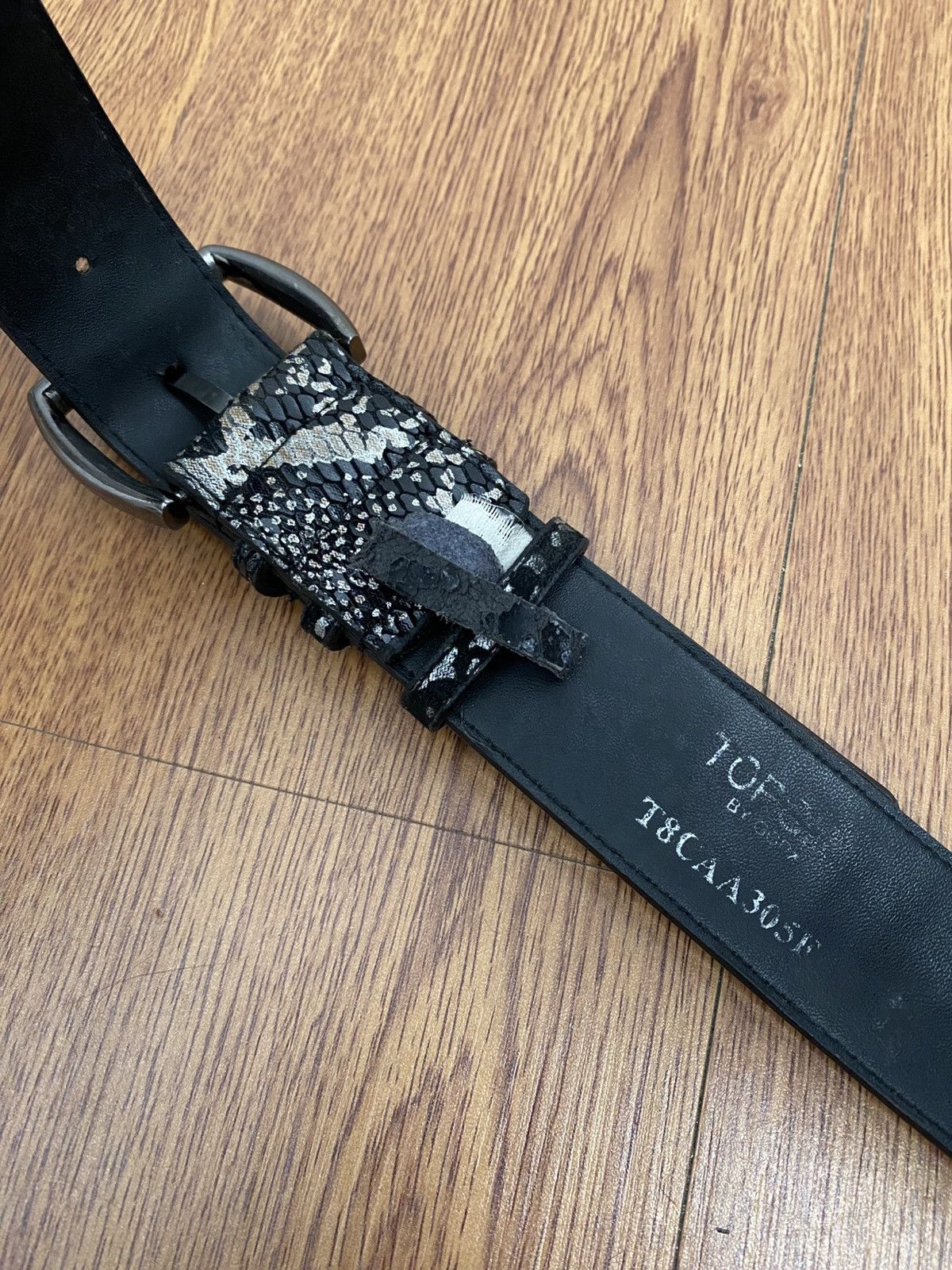 If Six Was Nine Snakeskin i6w9 / KMRii styled belt Size ONE SIZE - 5 Thumbnail