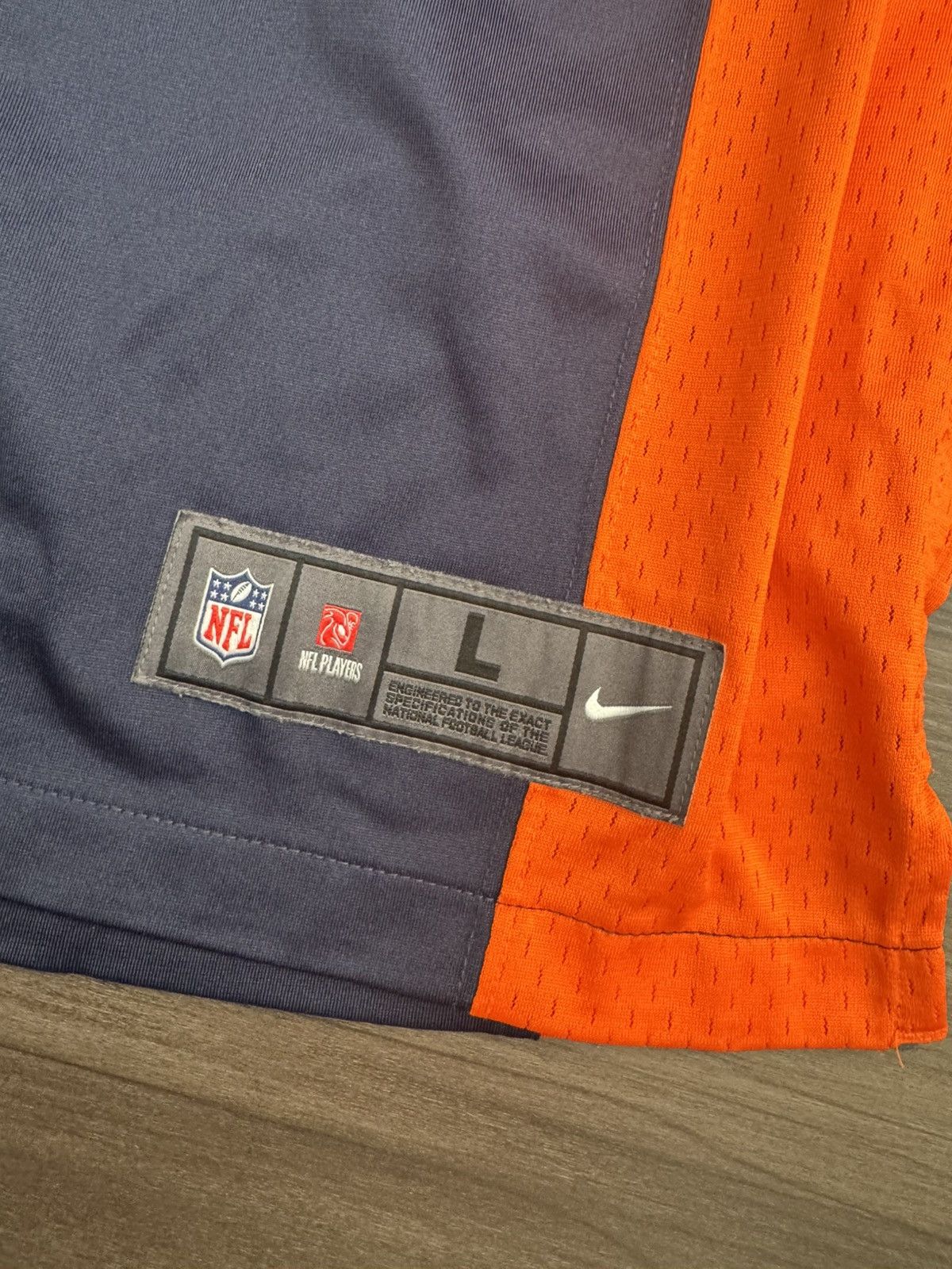 Nike Denver Broncos Russell Wilson #3 NFL On Field Home Jersey Size US L / EU 52-54 / 3 - 2 Thumbnail