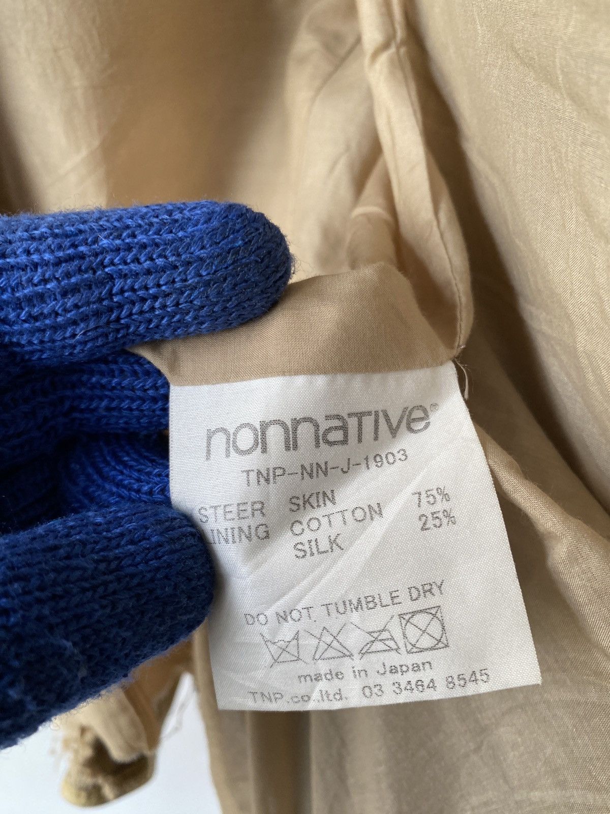 Japanese Brand Nonnative Japan Distressed Leather Jacket Size US S / EU 44-46 / 1 - 17 Thumbnail