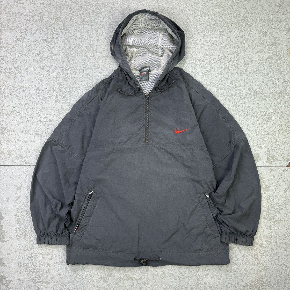 Nike × Vintage 💥Vintage 90s Nike X-Training Half Zipper Drill Jacket Size US M / EU 48-50 / 2 - 1 Thumbnail