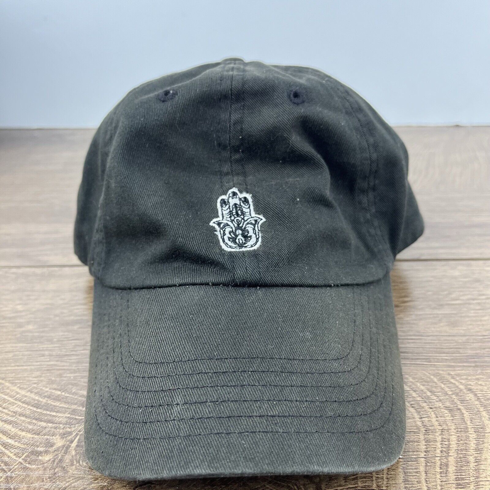 Other OWL Hat Black Cap Hat Adjustable Hat Black Adult Hat Size ONE SIZE - 3 Thumbnail